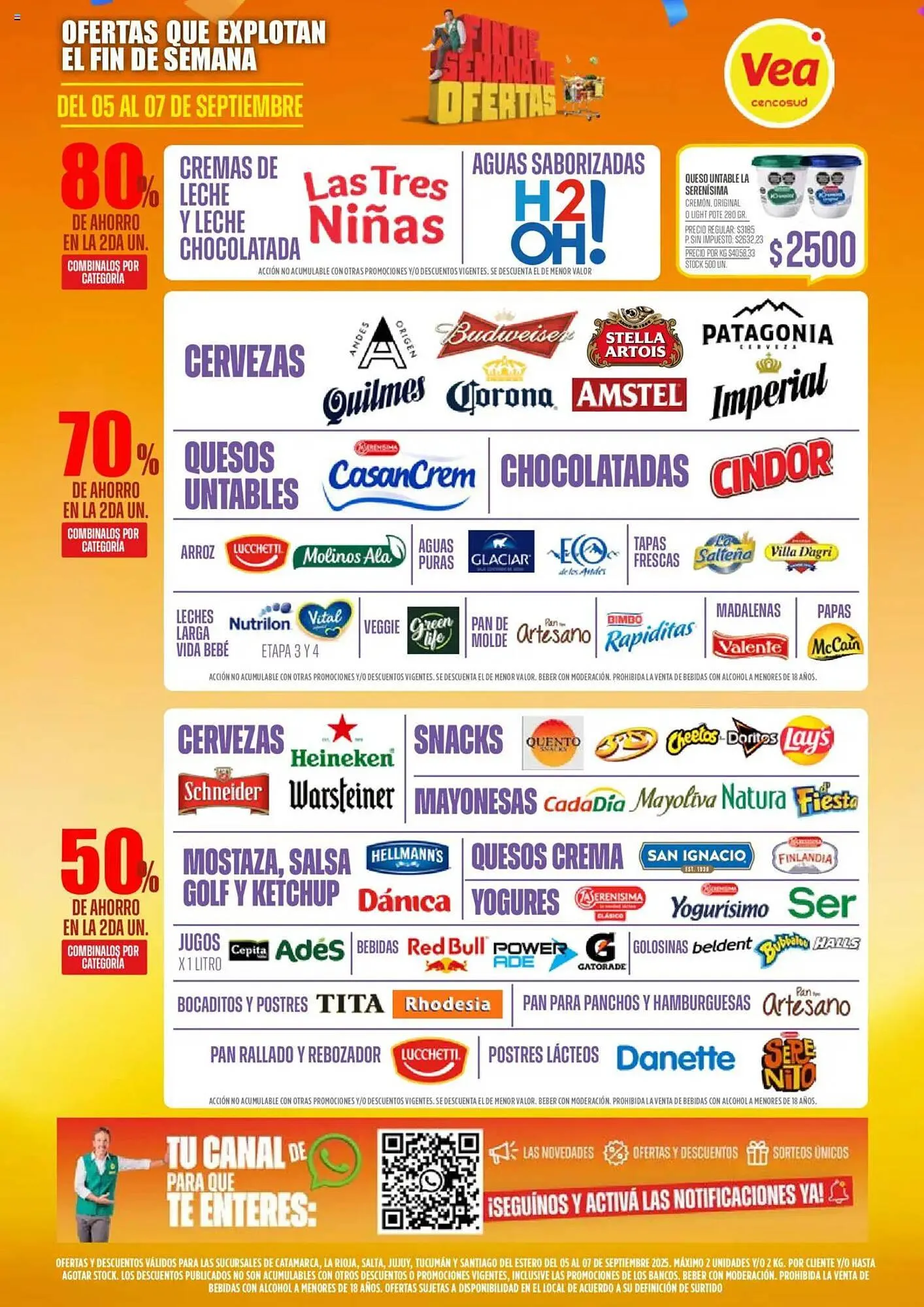 Ofertas de Catálogo Supermercados Vea 5 de septiembre al 7 de septiembre 2025 - Página 3 del catálogo