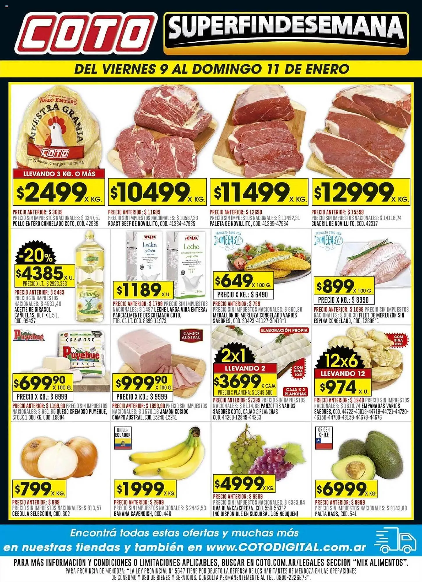 Ofertas de Catálogo Coto 9 de enero al 11 de enero 2026 - Página 1 del catálogo