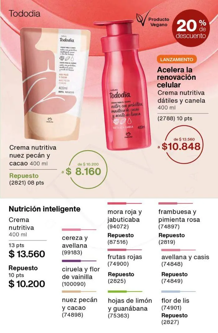 Ofertas de Catálogo Natura 3 de septiembre al 30 de septiembre 2024 - Página 180 del catálogo