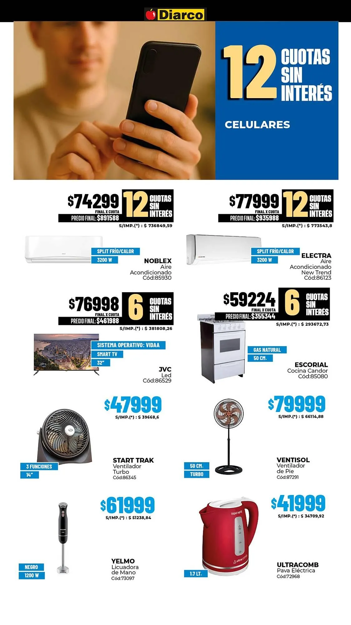 Ofertas de Catálogo Diarco 12 de enero al 16 de enero 2026 - Página 21 del catálogo