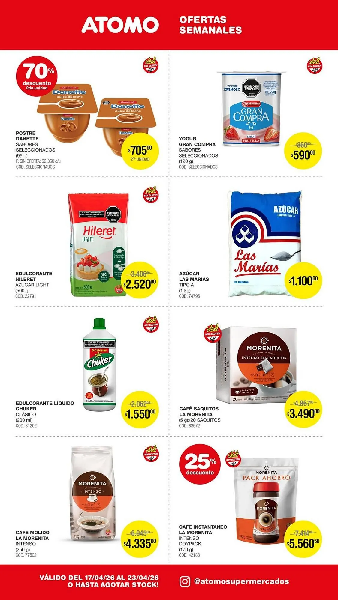Ofertas de Catálogo Atomo Conviene 17 de abril al 23 de abril 2026 - Página 8 del catálogo