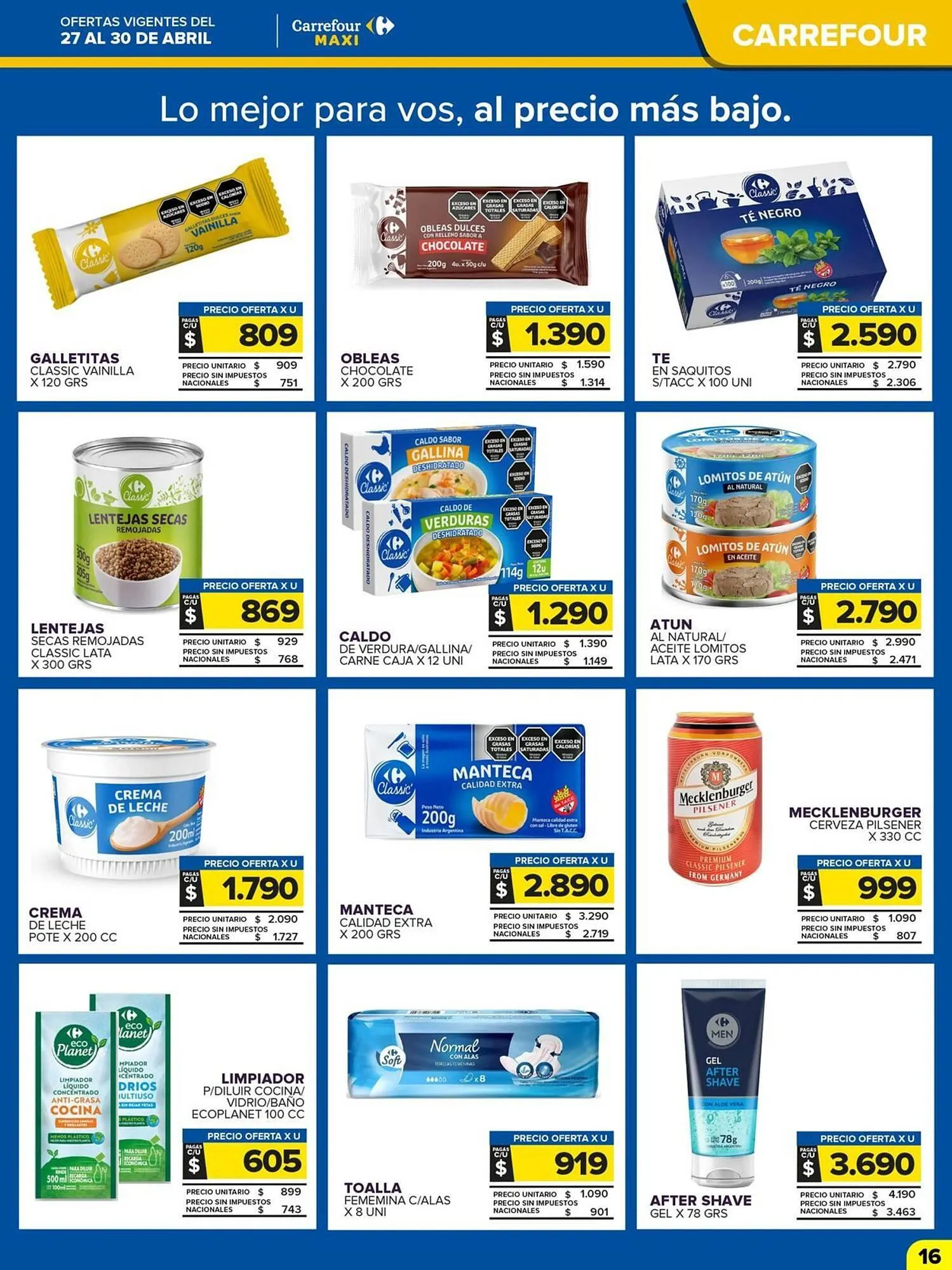 Ofertas de Folleto Carrefour Maxi 27 de abril al 1 de mayo 2026 - Página 18 del catálogo