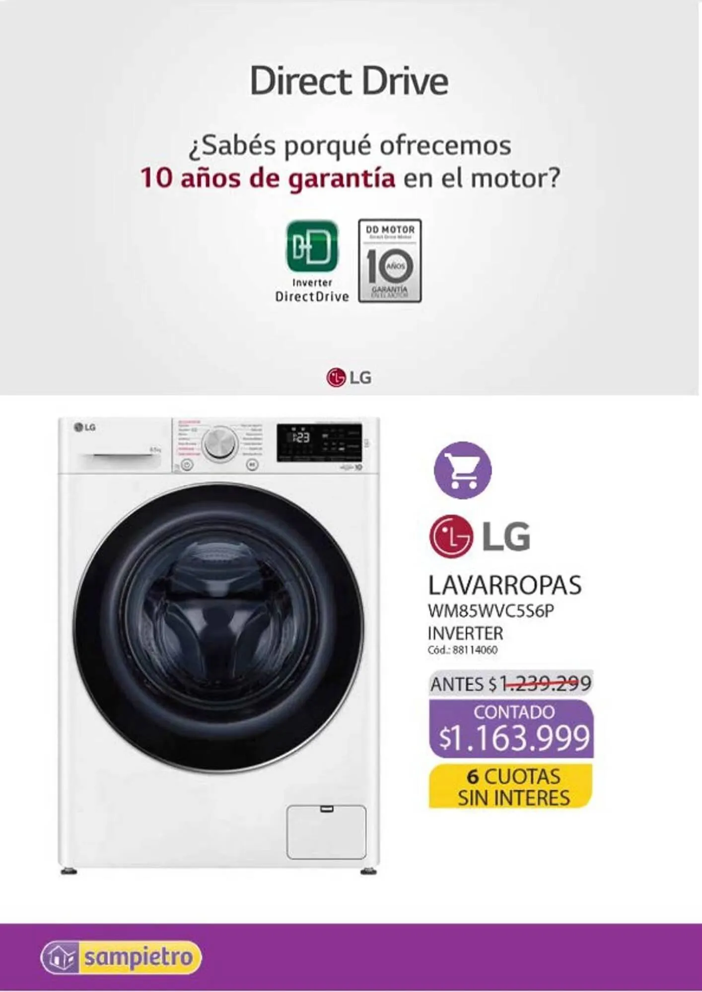 Ofertas de Catálogo Sampietro 16 de diciembre al 31 de diciembre 2024 - Página 56 del catálogo