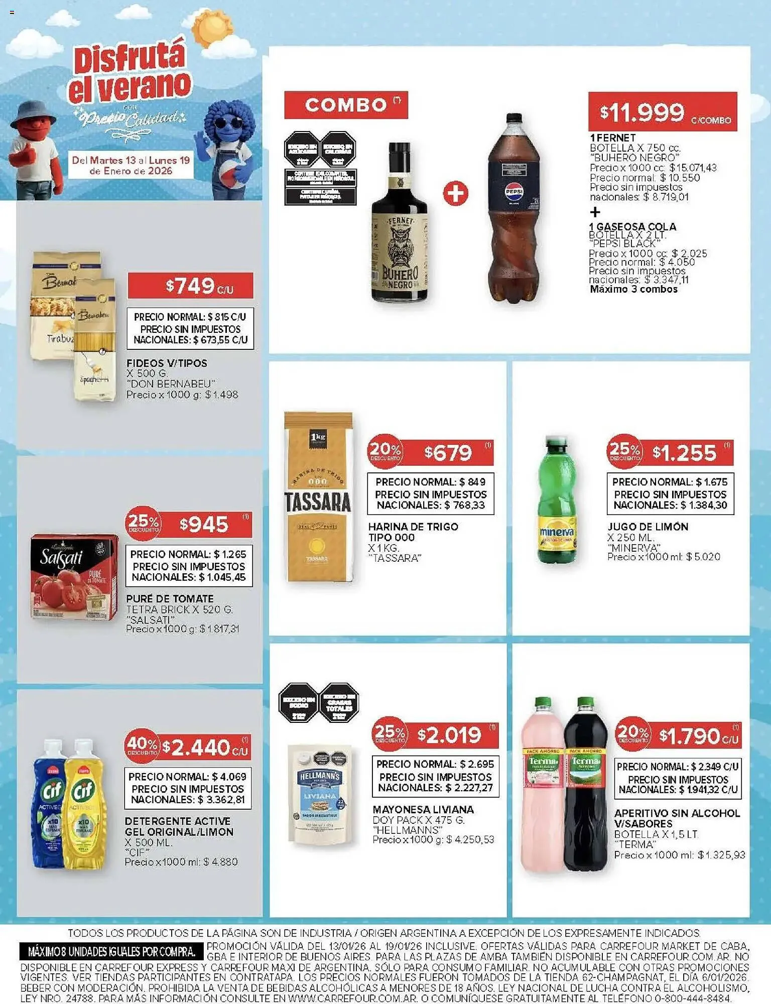 Ofertas de Catálogo Carrefour 13 de enero al 19 de enero 2026 - Página 48 del catálogo