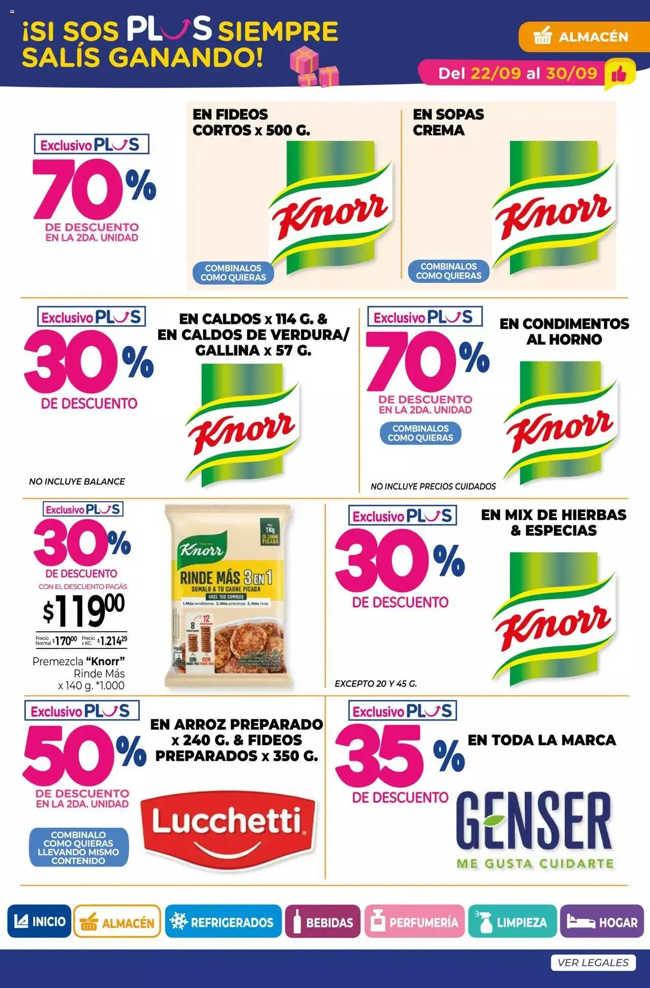 Ofertas de La Anonima - Super Ventajas - Septiembre 2022 22 de septiembre al 30 de septiembre 2023 - Página 7 del catálogo