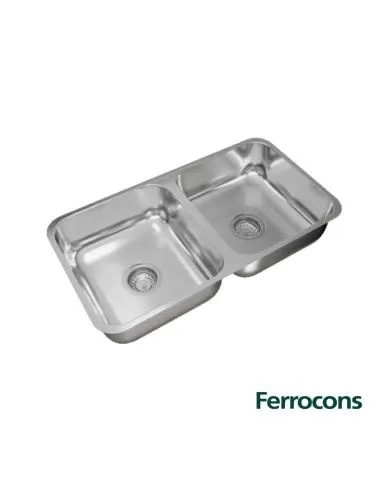 PILETA BACHA COCINA ACERO 304 C37 CSOP