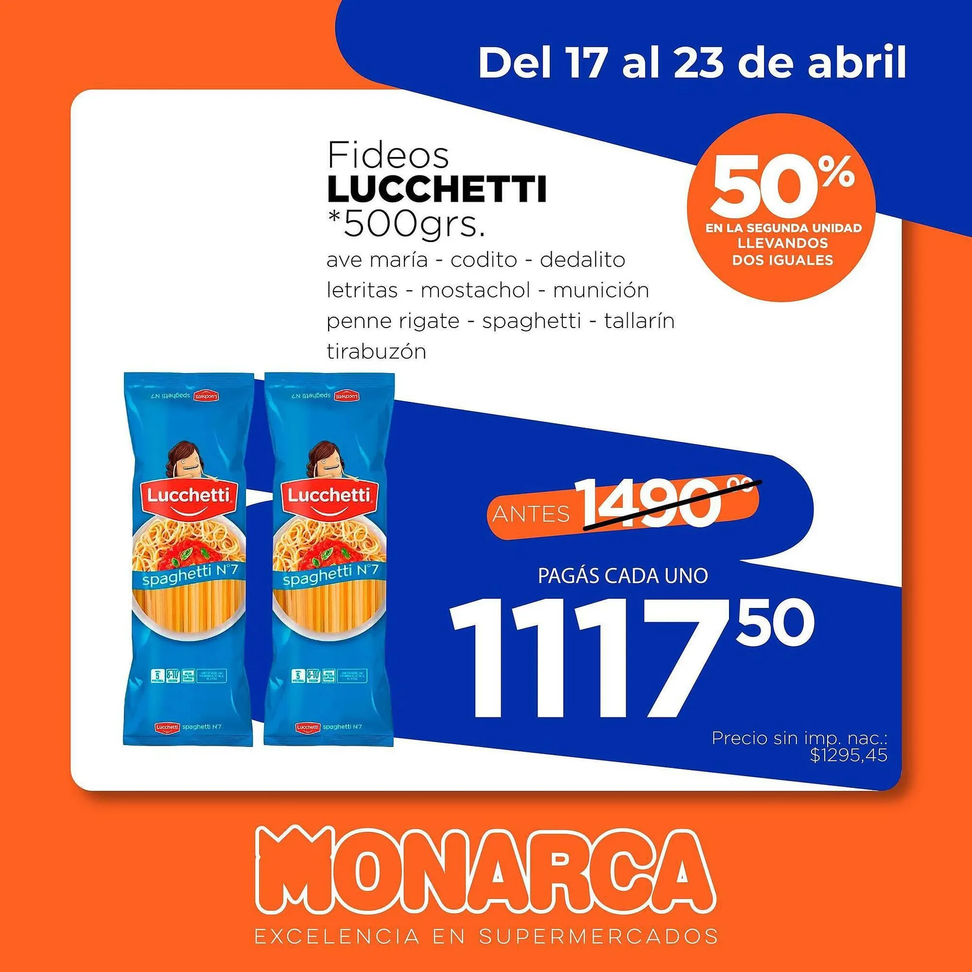 Ofertas de Catálogo Supermercados Monarca 17 de abril al 23 de abril 2026 - Página 3 del catálogo