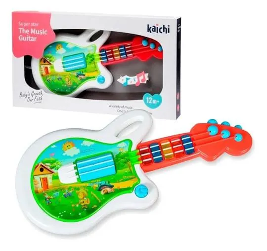 Guitarra Con Luz Y Sonido