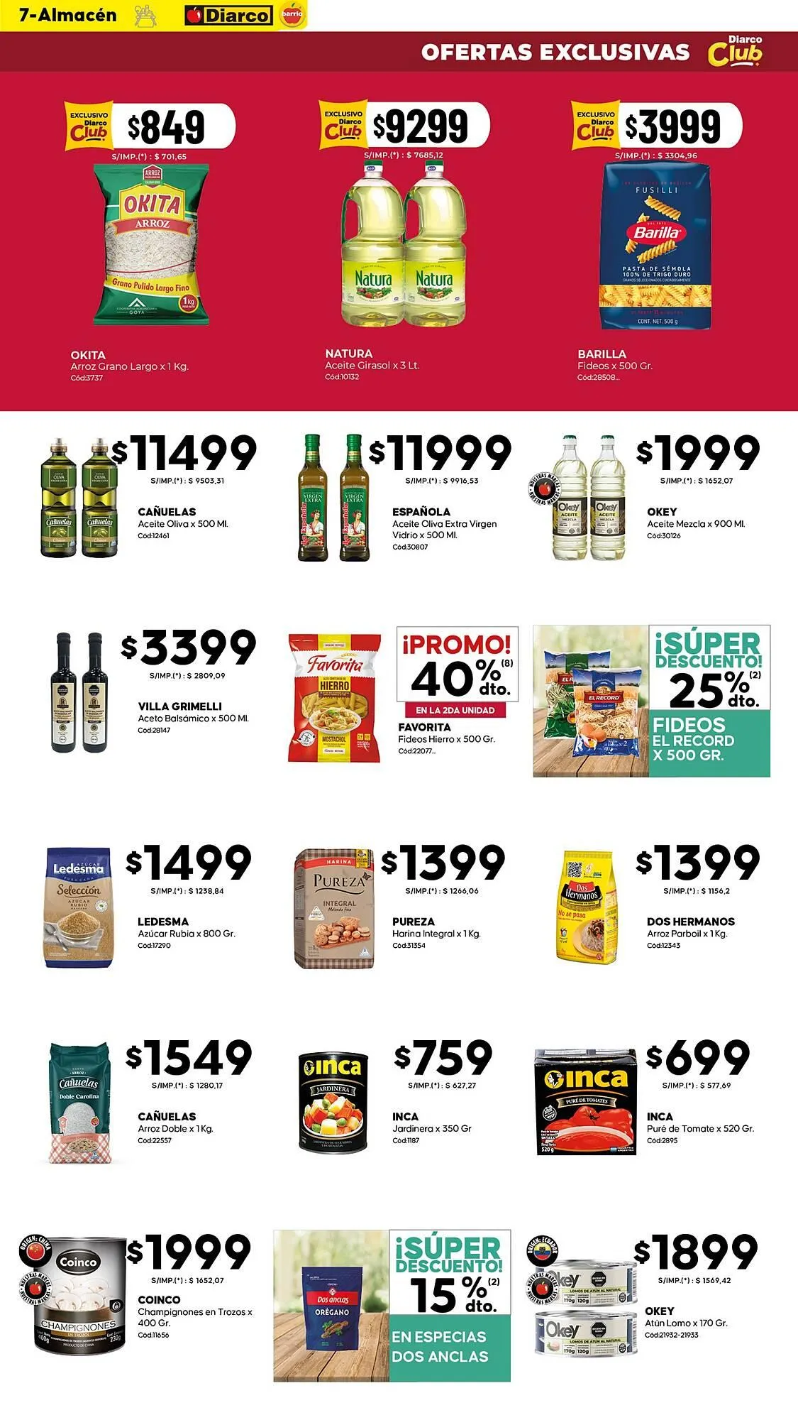 Ofertas de Catálogo Diarco 10 de noviembre al 14 de noviembre 2025 - Página 7 del catálogo