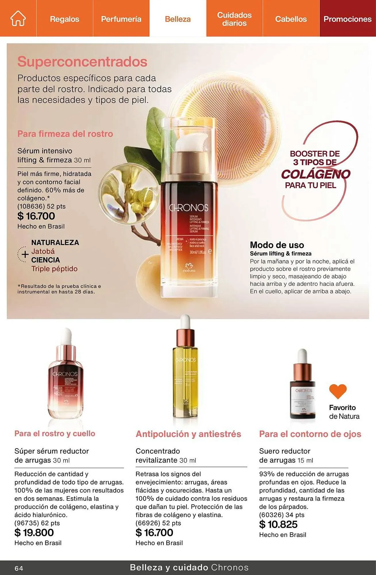 Ofertas de Catálogo Natura 27 de septiembre al 31 de octubre 2023 - Página 64 del catálogo