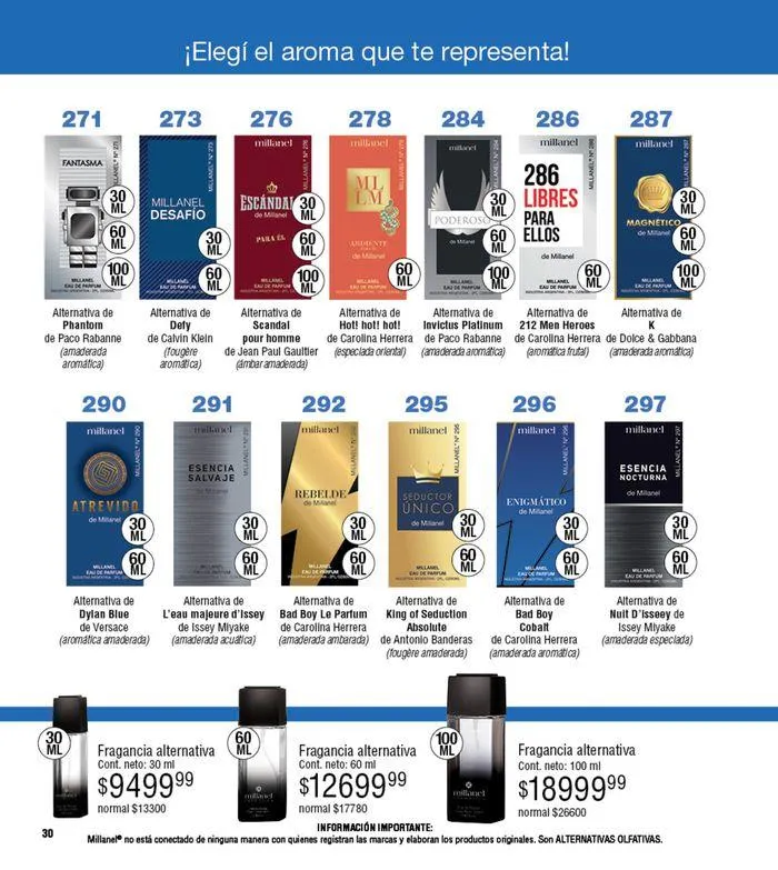 Ofertas de Catálogo Millanel Cosmética C10 26 de agosto al 22 de septiembre 2024 - Página 30 del catálogo