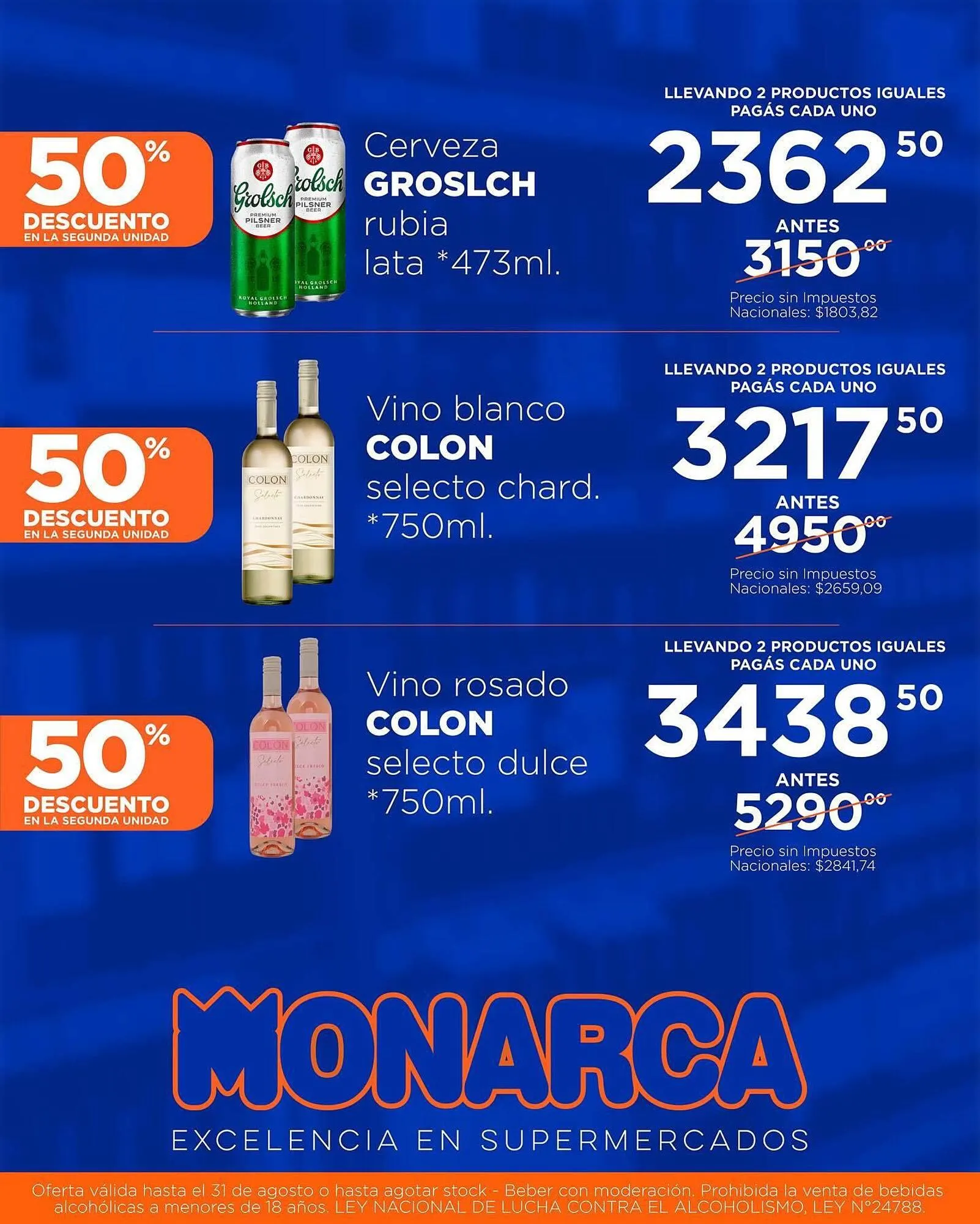 Ofertas de Catálogo Supermercados Monarca 6 de agosto al 10 de agosto 2025 - Página 4 del catálogo