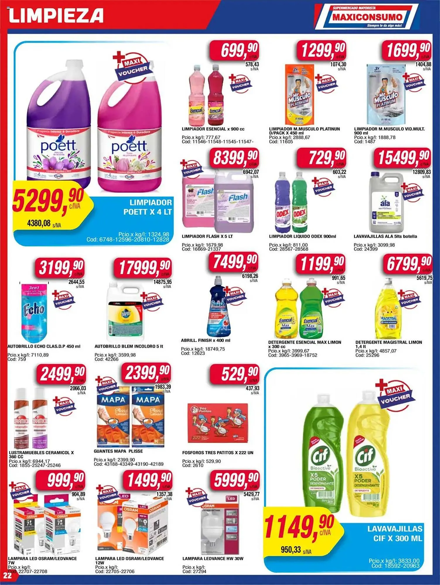 Ofertas de Catálogo Maxiconsumo 18 de agosto al 25 de agosto 2025 - Página 22 del catálogo