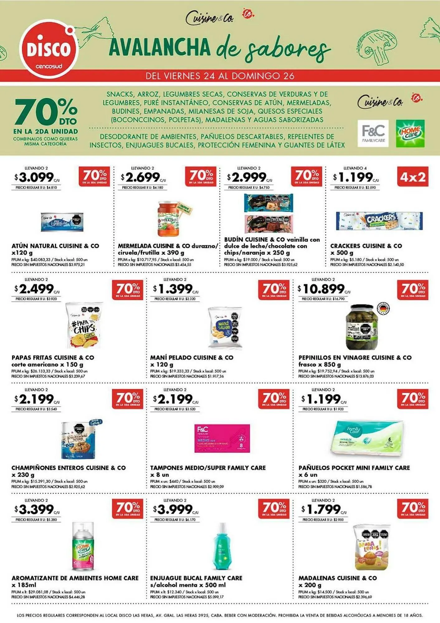 Ofertas de Folleto Disco 24 de abril al 30 de abril 2026 - Página 7 del catálogo