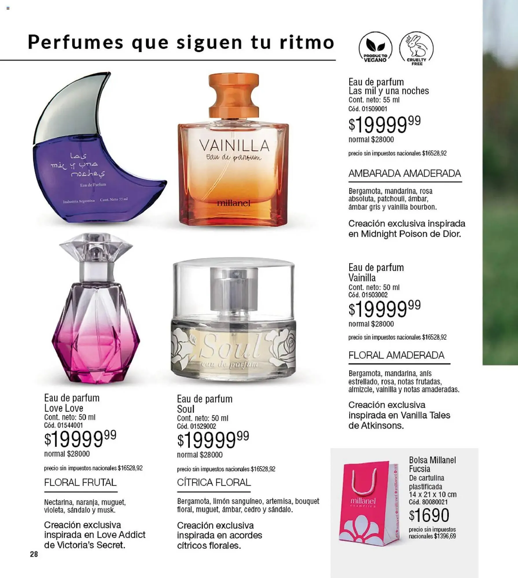 Ofertas de Catálogo Millanel Cosmética 27 de abril al 25 de mayo 2026 - Página 28 del catálogo