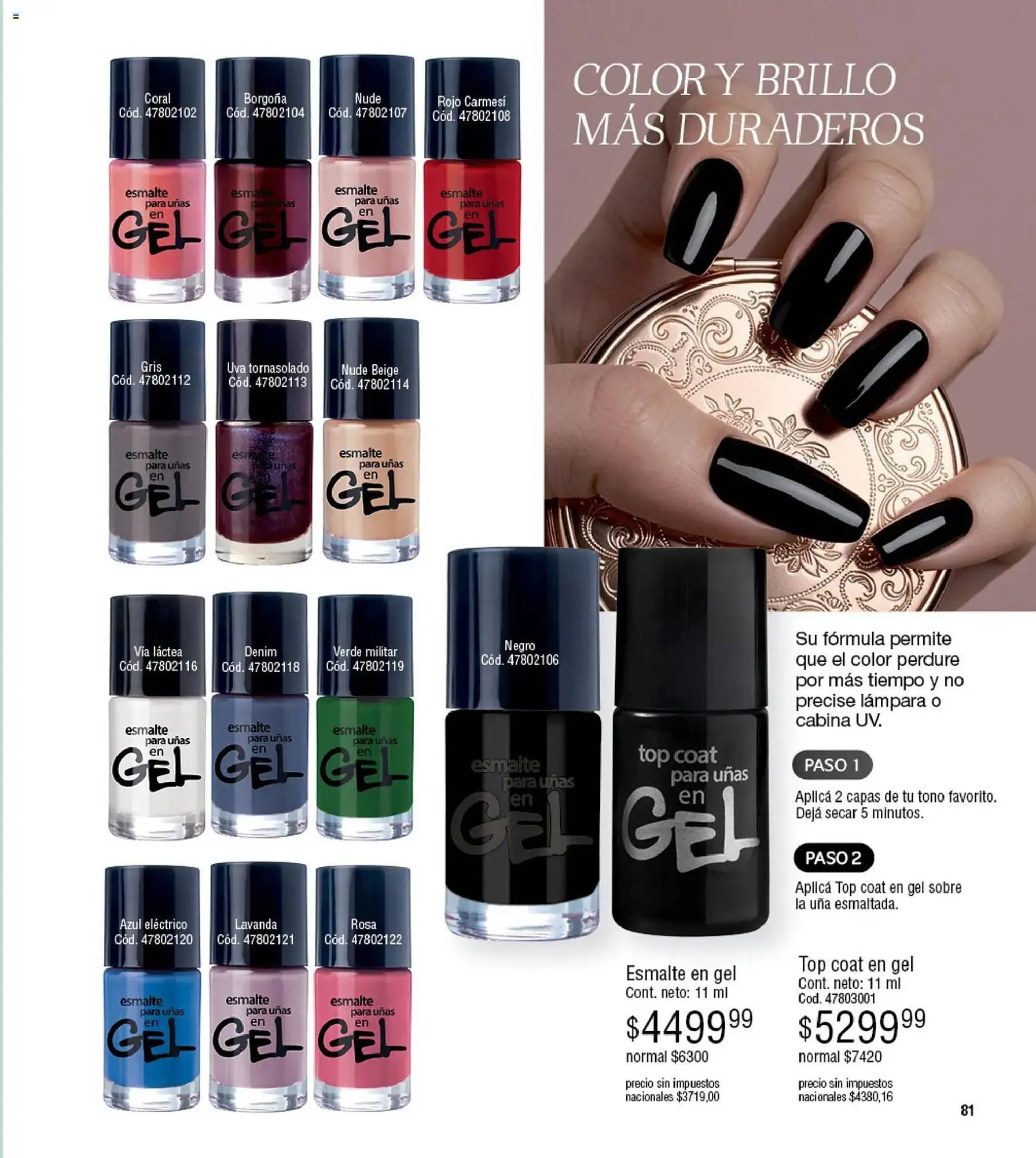 Ofertas de Catálogo Millanel Cosmética 30 de marzo al 27 de abril 2026 - Página 81 del catálogo