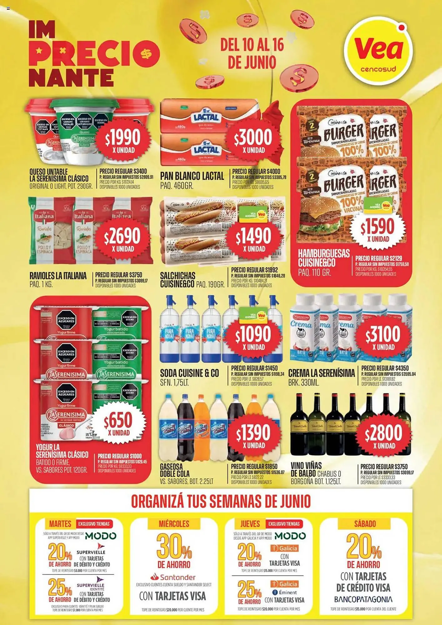 Ofertas de Catálogo Supermercados Vea 10 de junio al 16 de junio 2025 - Página 3 del catálogo