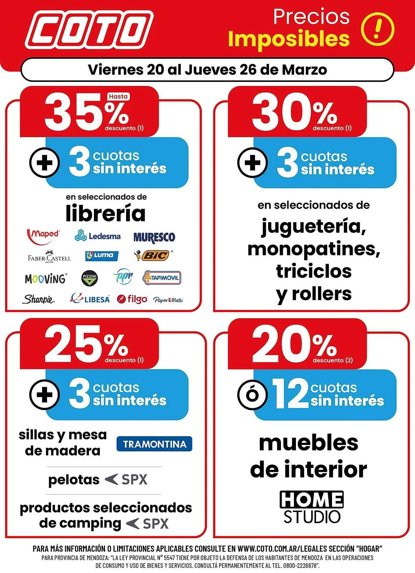 Ofertas de Catálogo Coto 24 de marzo al 26 de marzo 2026 - Página 4 del catálogo