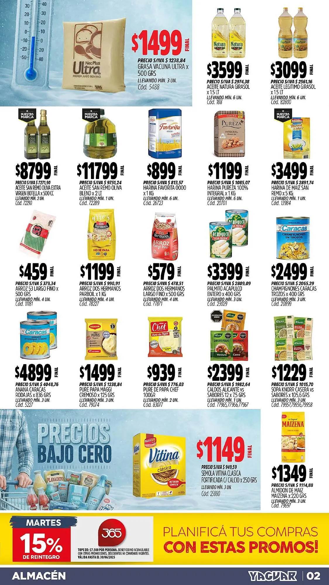 Ofertas de Catálogo Supermercados Yaguar 16 de junio al 20 de junio 2025 - Página 2 del catálogo