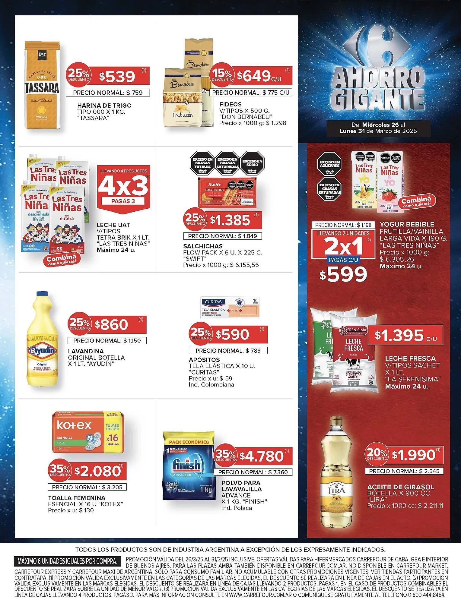 Ofertas de Catálogo Carrefour 26 de marzo al 31 de marzo 2025 - Página 8 del catálogo