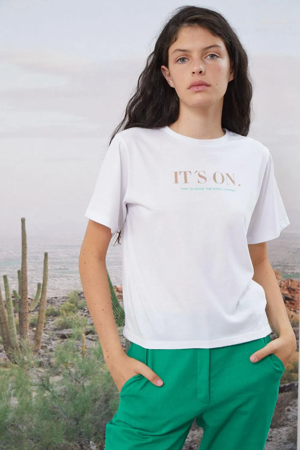 Remera Guineana Blanca