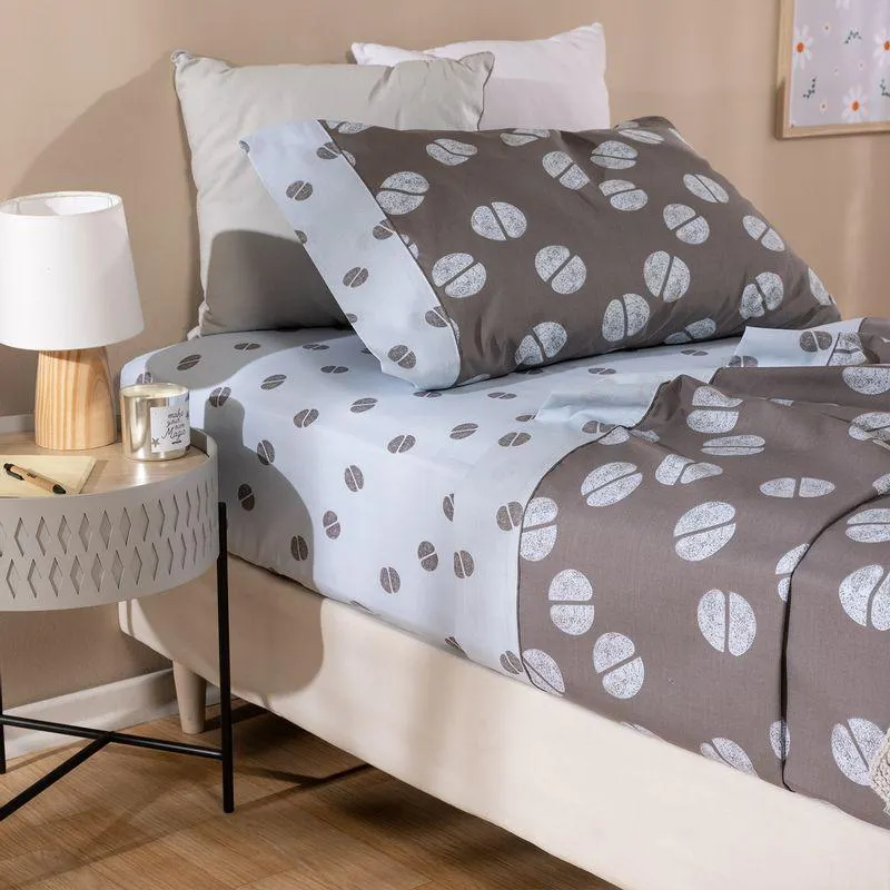 Juego de Sábanas Twin Size Piedra Lunar
