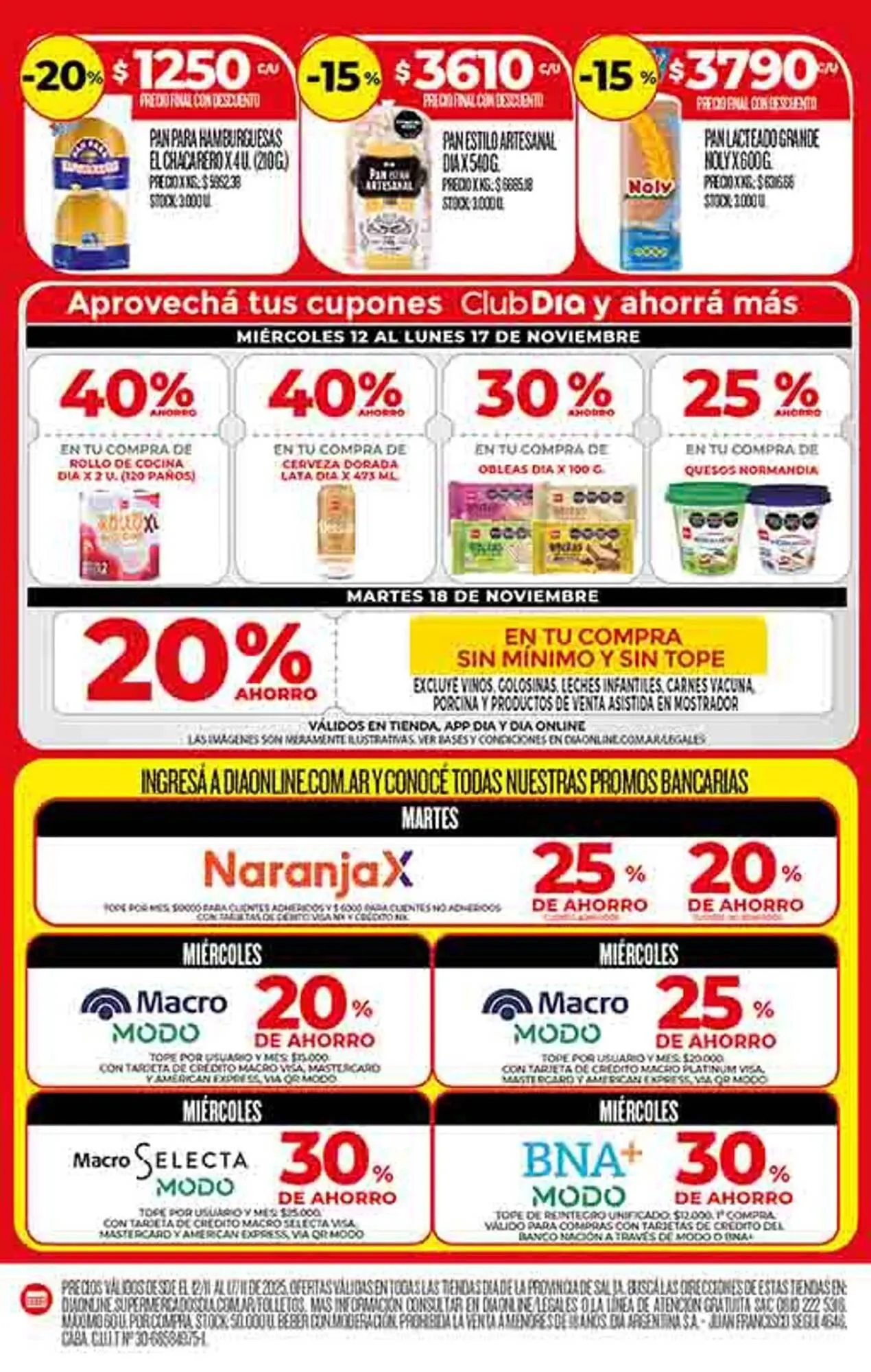 Ofertas de Folleto Supermercados DIA 12 de noviembre al 17 de noviembre 2025 - Página 4 del catálogo