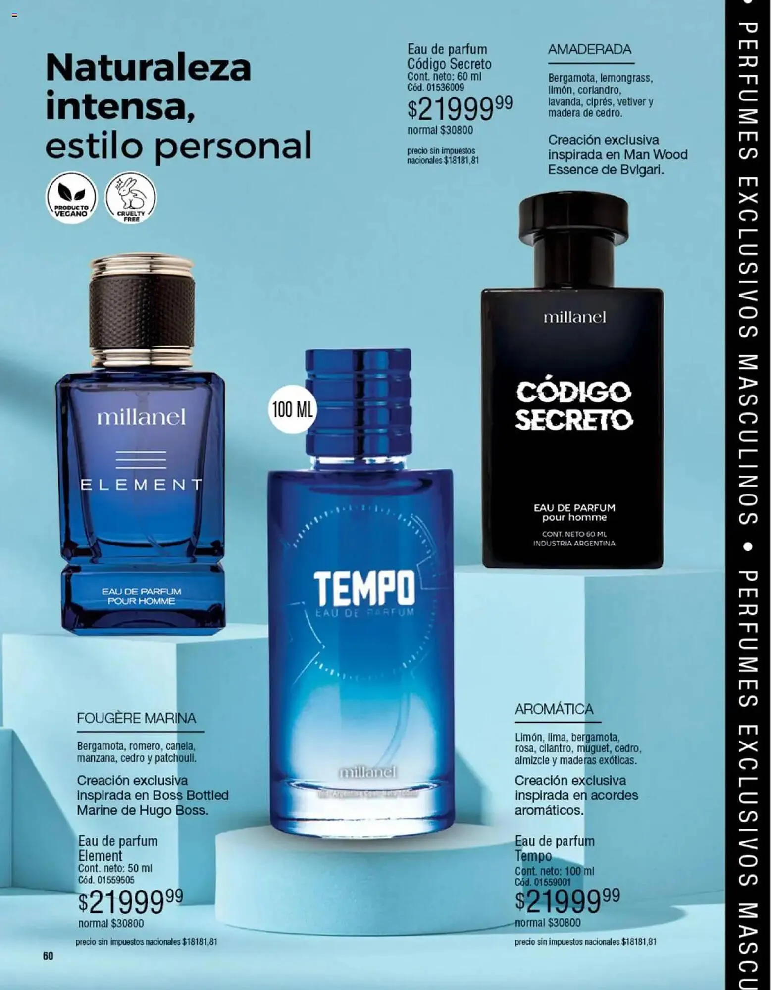 Ofertas de Catálogo Millanel Cosmética 15 de septiembre al 20 de octubre 2025 - Página 60 del catálogo