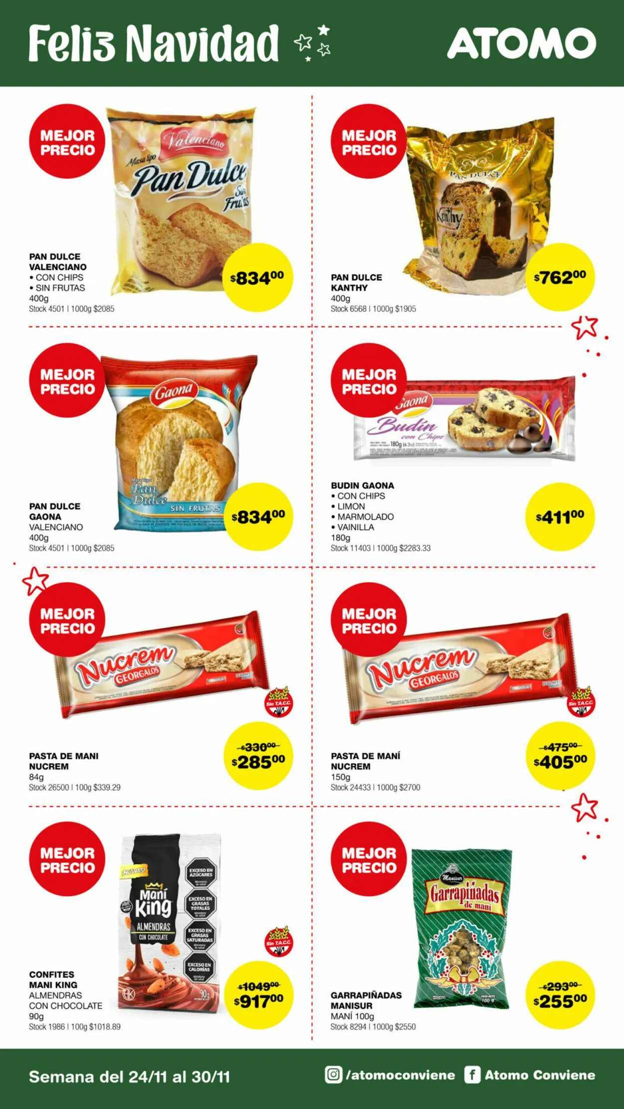 Ofertas de ATOMO Conviene 24 de noviembre al 30 de noviembre 2024 - Página 10 del catálogo