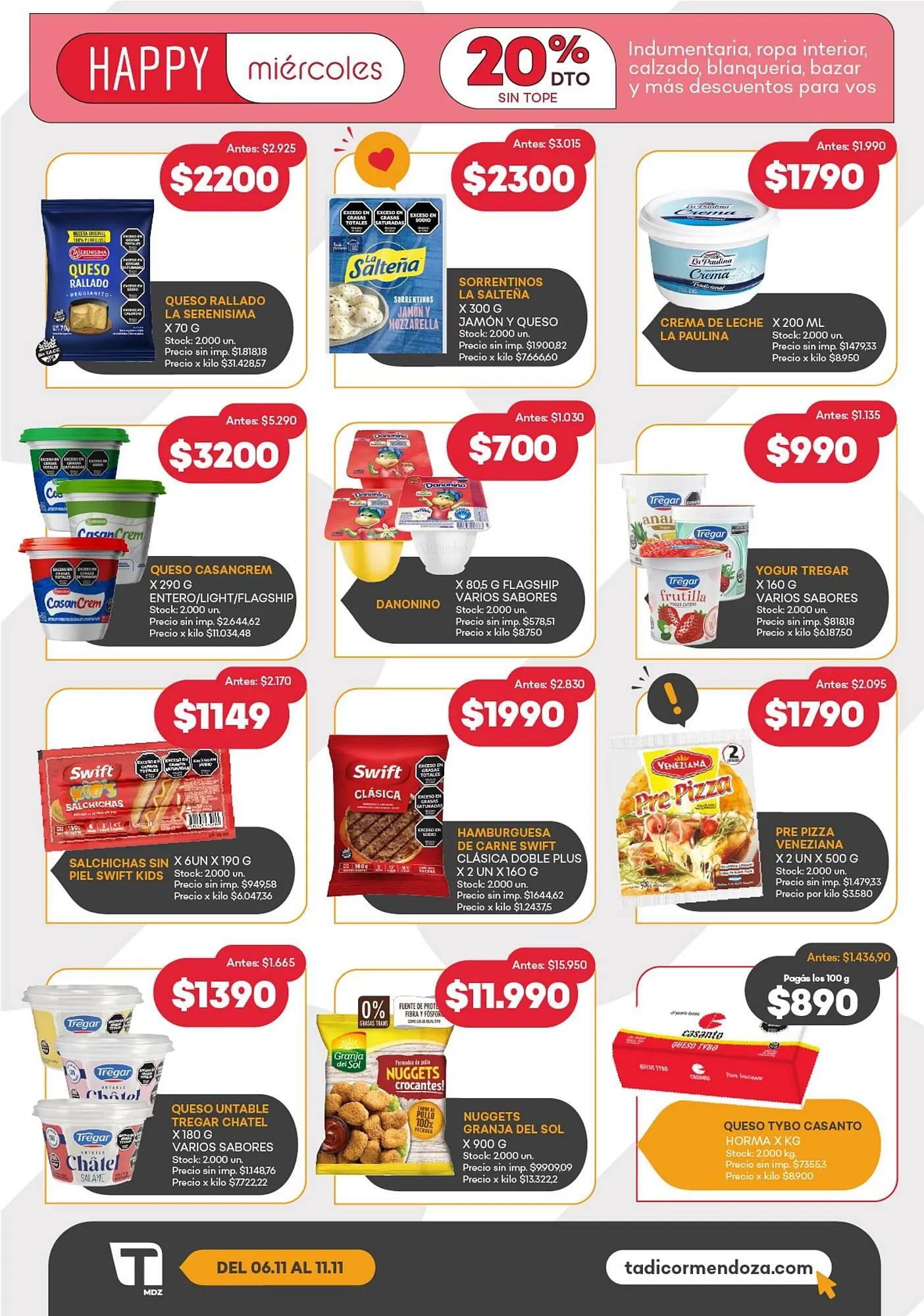 Ofertas de Catálogo Supermercados Tadicor 5 de noviembre al 11 de noviembre 2025 - Página 4 del catálogo