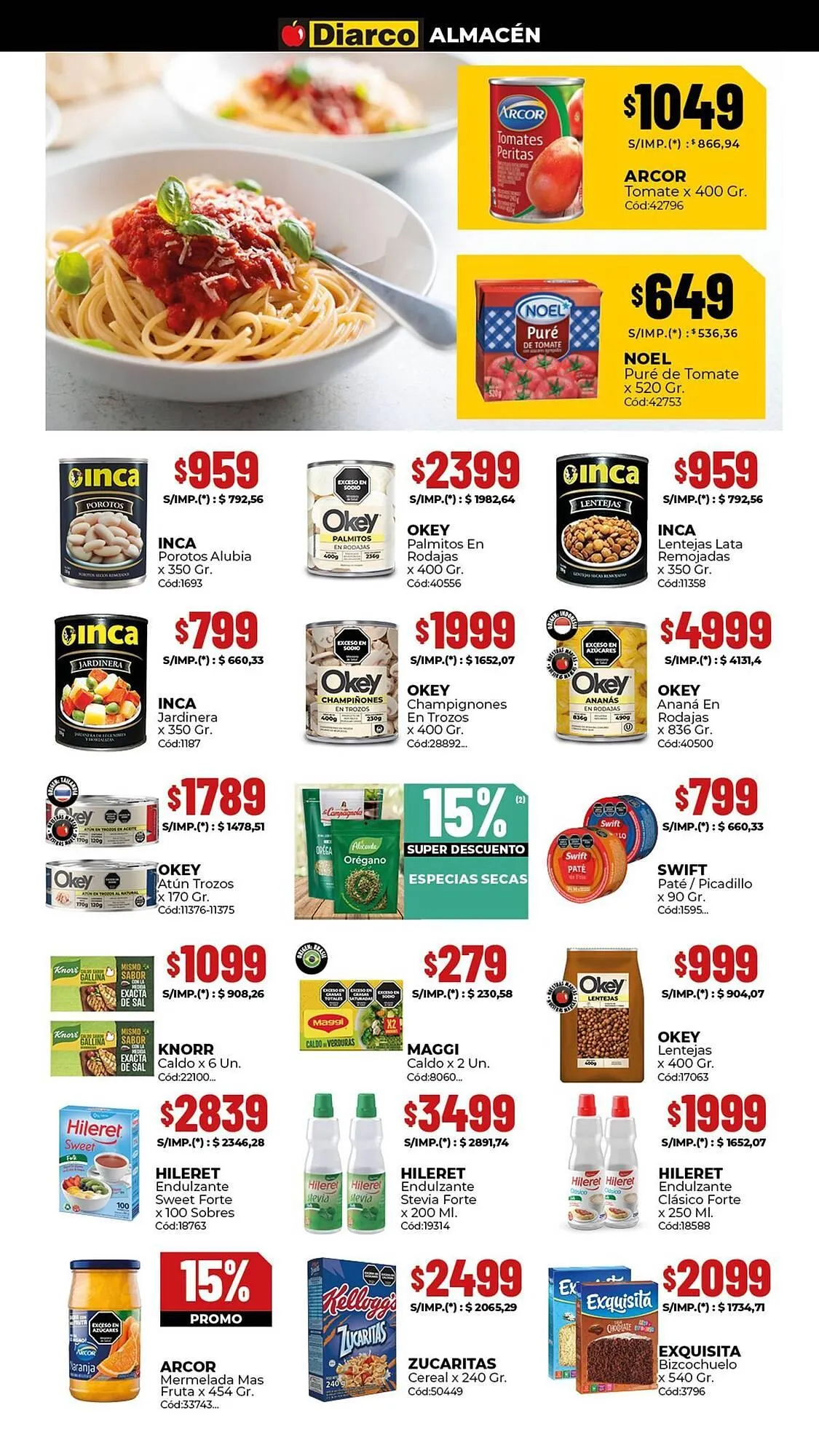 Ofertas de Catálogo Diarco 6 de abril al 10 de abril 2026 - Página 3 del catálogo