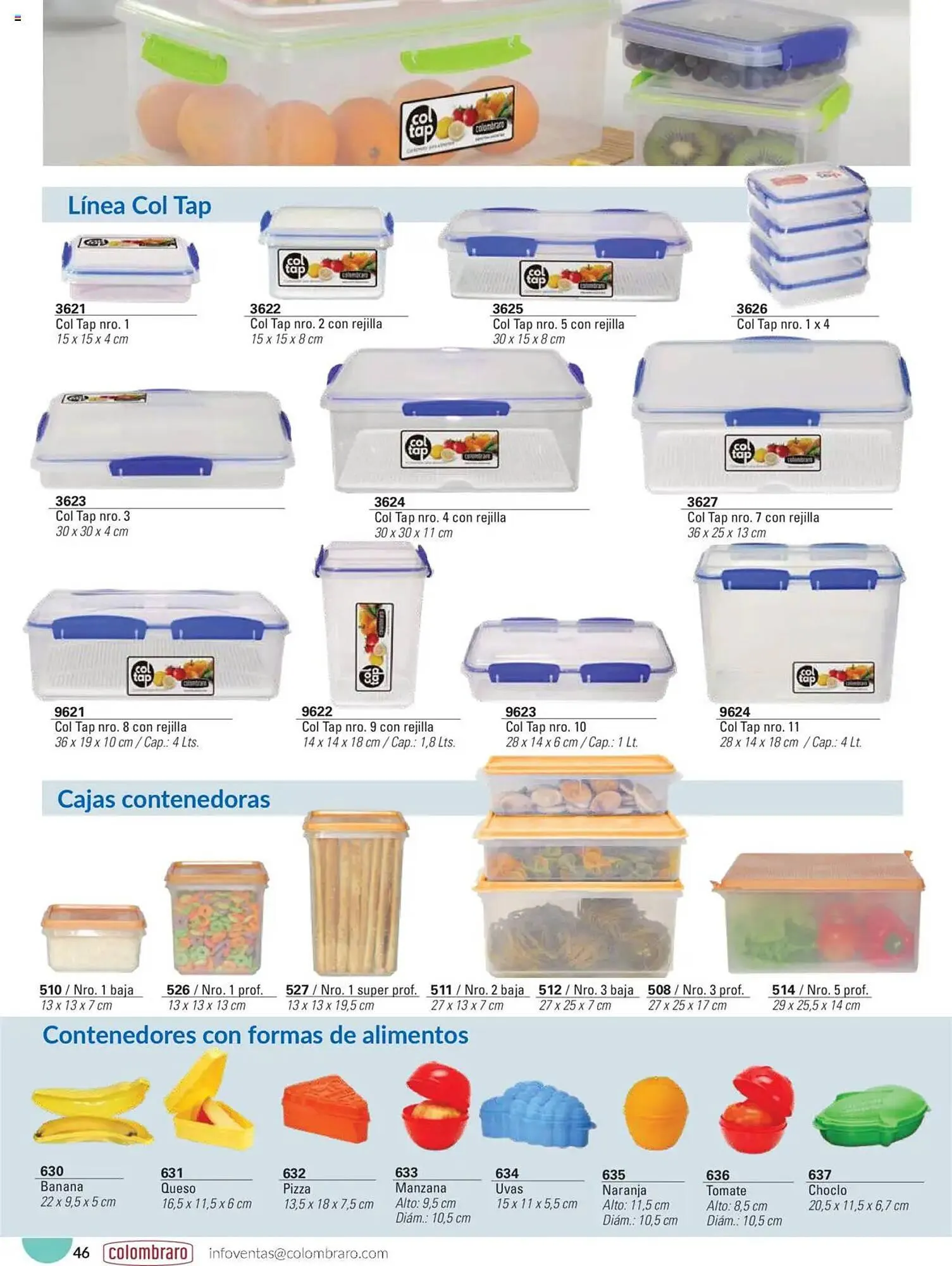 Ofertas de Catálogo Colombraro 16 de abril al 31 de diciembre 2025 - Página 46 del catálogo