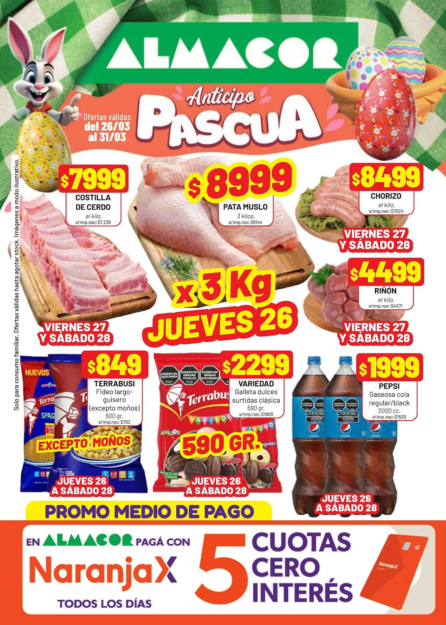 Ofertas de Catálogo Almacor 25 de marzo al 31 de marzo 2026 - Página 1 del catálogo