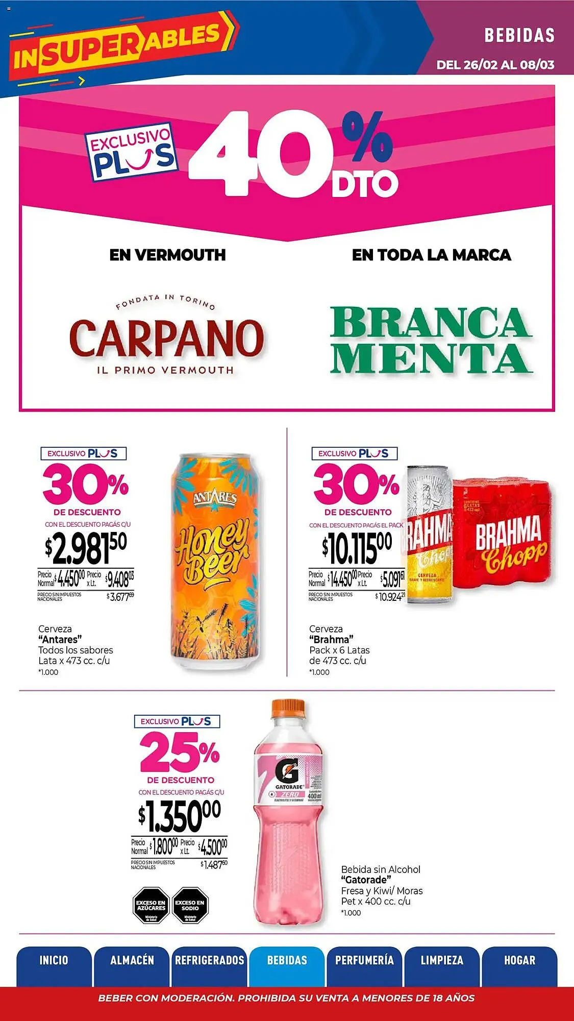 Ofertas de Catálogo La Anonima 26 de febrero al 8 de marzo 2026 - Página 24 del catálogo