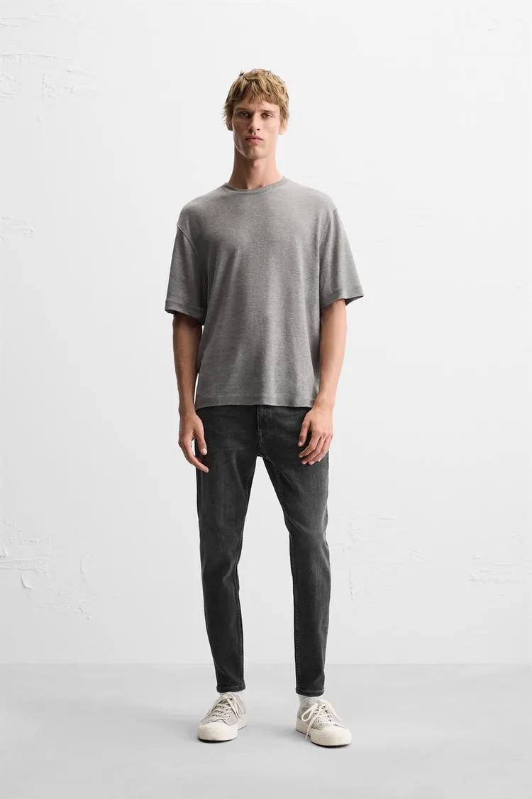 JEANS SKINNY CROPPED FIT