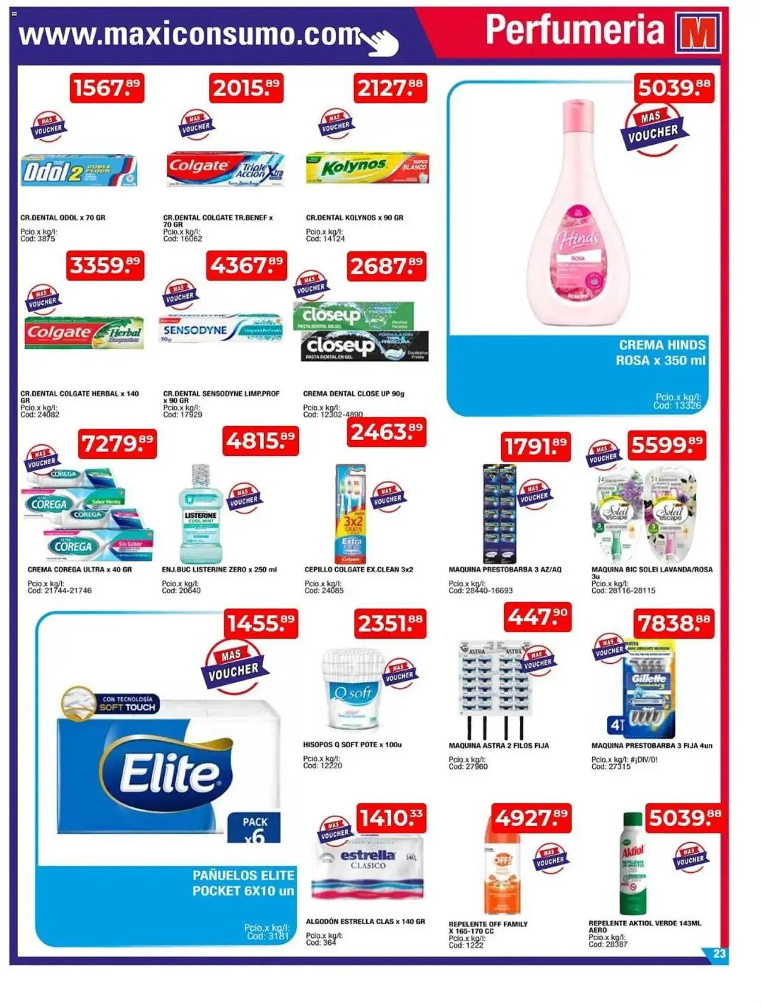 Ofertas de Catálogo Maxiconsumo 3 de marzo al 9 de marzo 2025 - Página 23 del catálogo