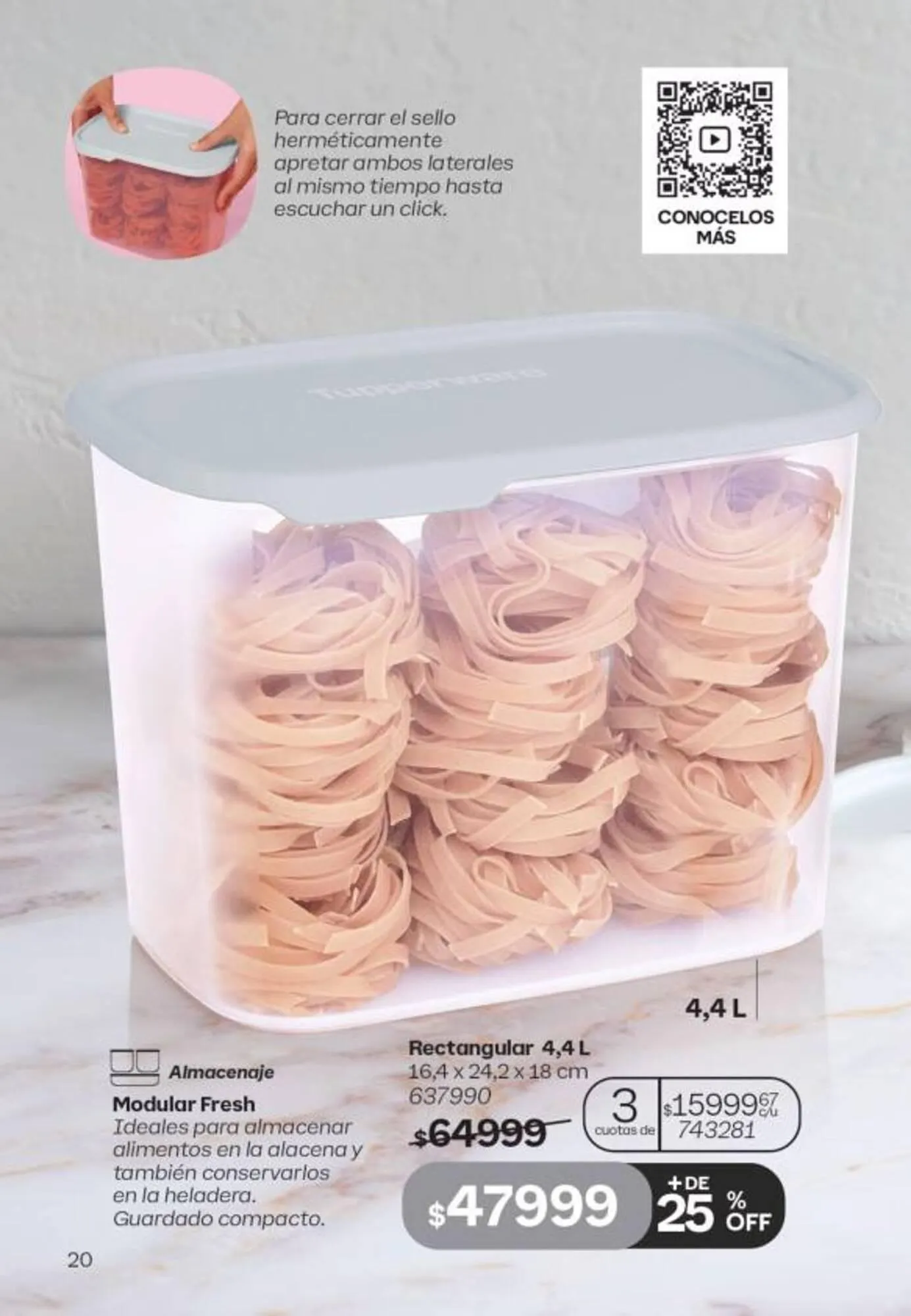 Ofertas de Catálogo Tupperware 4 de abril al 30 de abril 2025 - Página 21 del catálogo