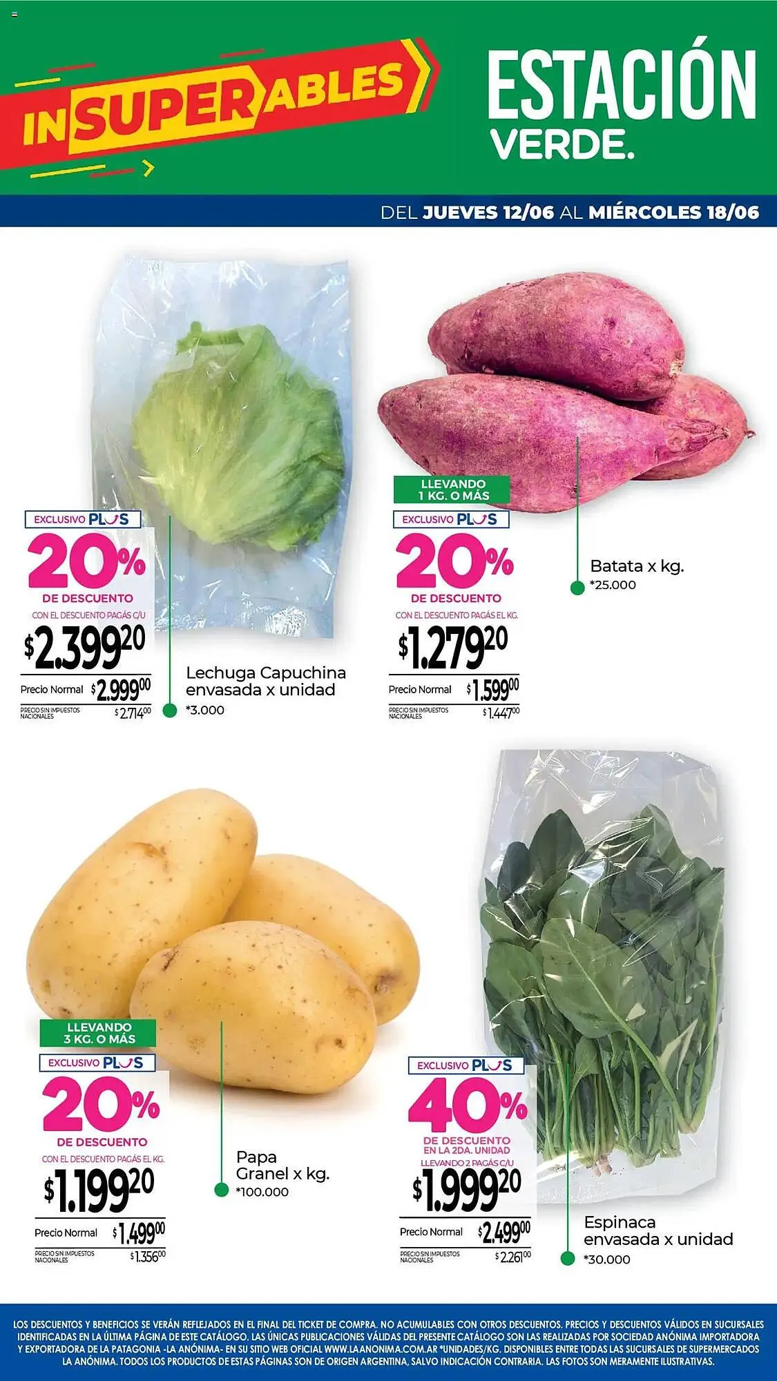 Ofertas de Catálogo La Anonima 12 de junio al 18 de junio 2025 - Página 6 del catálogo