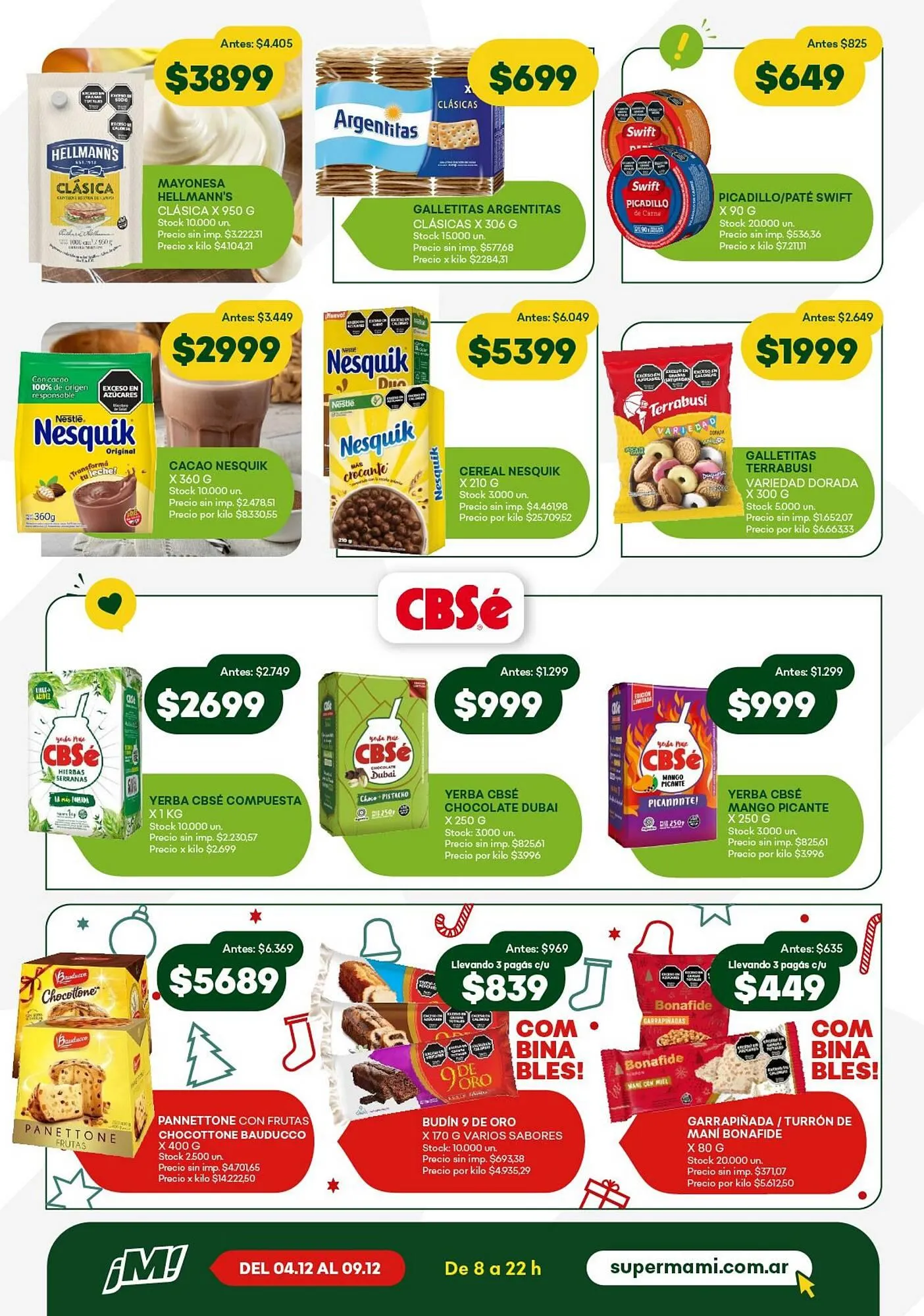 Ofertas de Catálogo Super MAMI 2 de diciembre al 9 de diciembre 2025 - Página 16 del catálogo