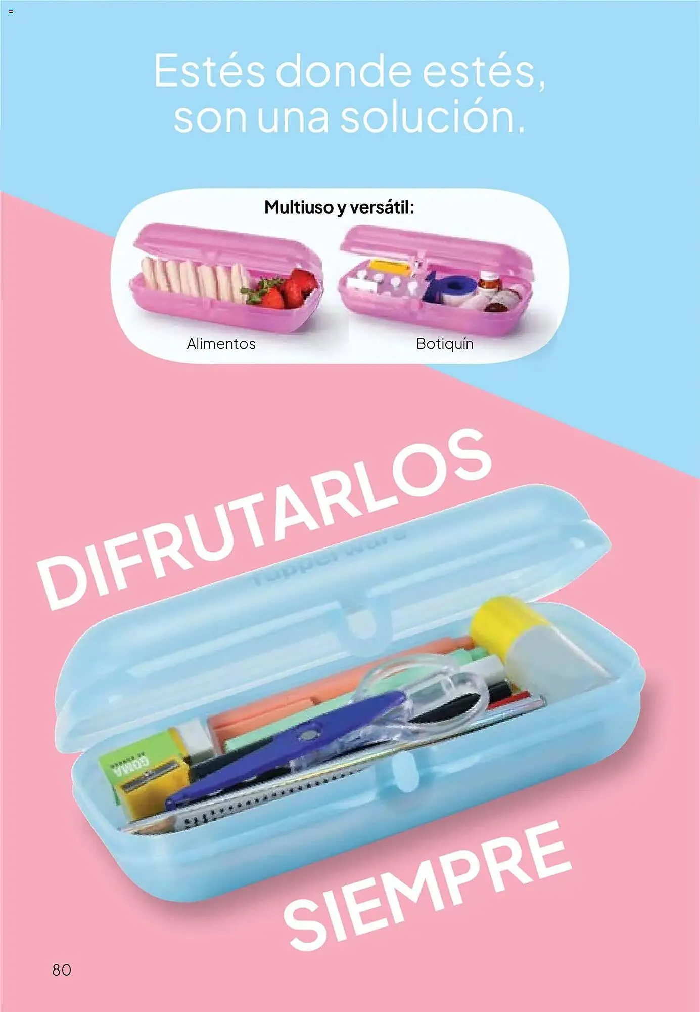 Ofertas de Folleto Tupperware 24 de noviembre al 31 de diciembre 2025 - Página 81 del catálogo