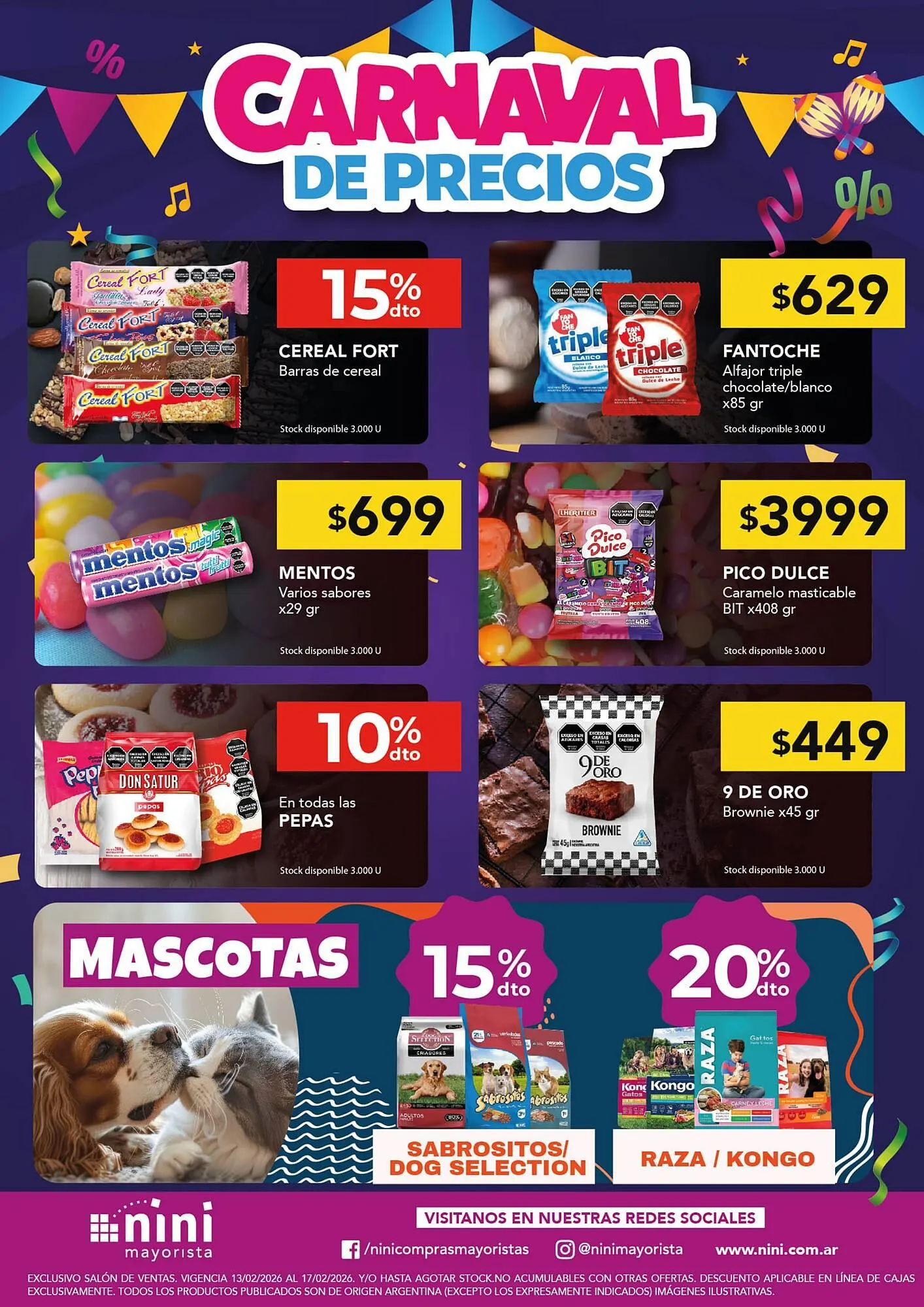 Ofertas de Catálogo Nini Mayorista 13 de febrero al 17 de febrero 2026 - Página 3 del catálogo