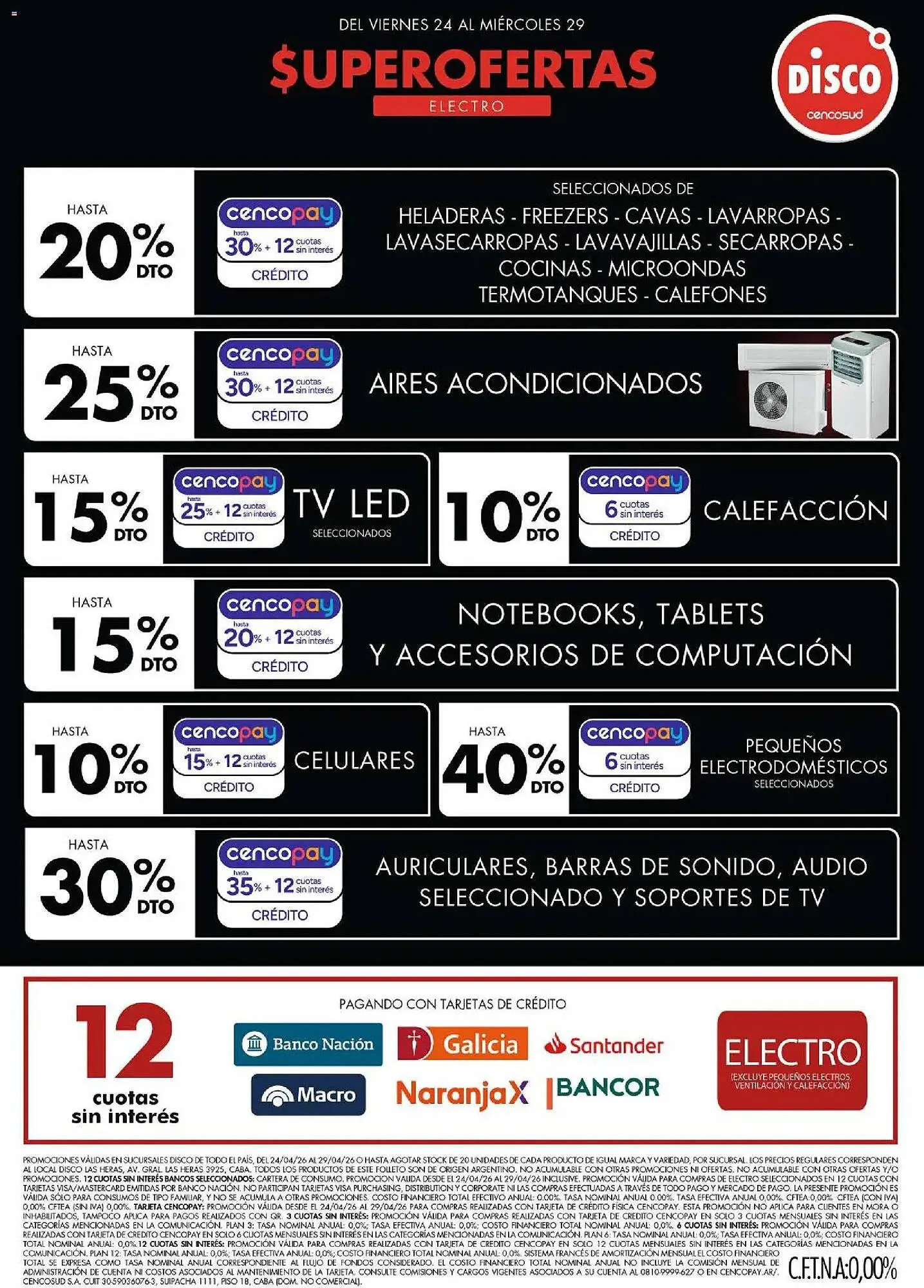 Ofertas de Folleto Disco 23 de abril al 29 de abril 2026 - Página 1 del catálogo