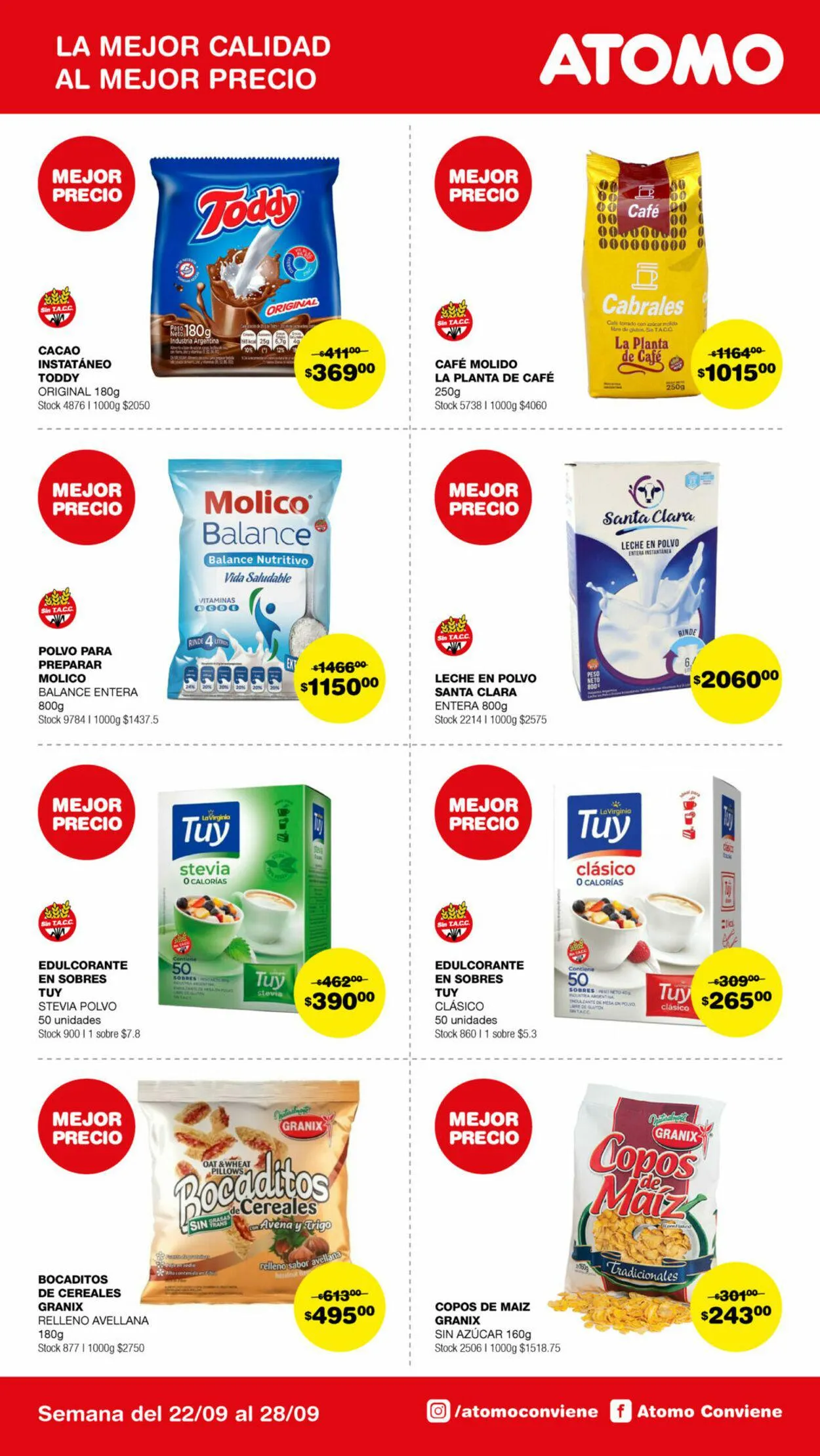 Ofertas de ATOMO Conviene 22 de septiembre al 28 de septiembre 2024 - Página 2 del catálogo