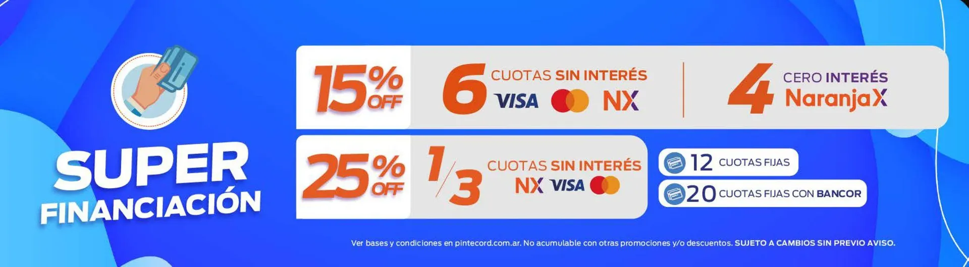 Super financión tarjetas - 1