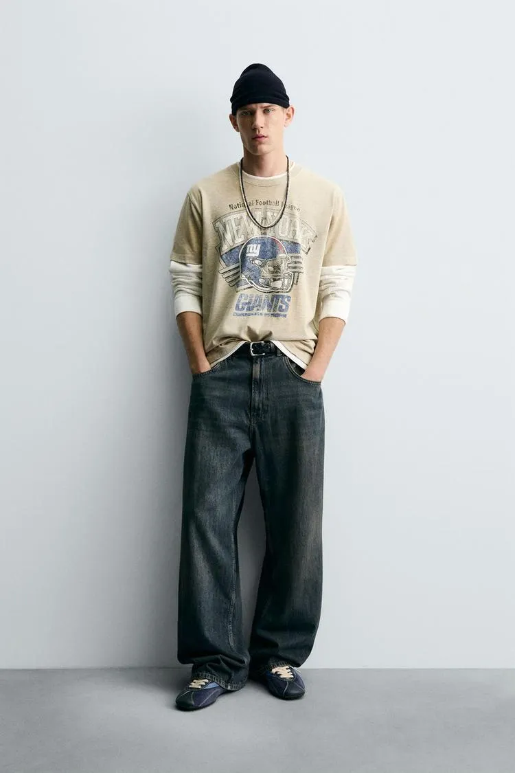 CAMISETA LAVADA NFL NEW YORK GIANTS