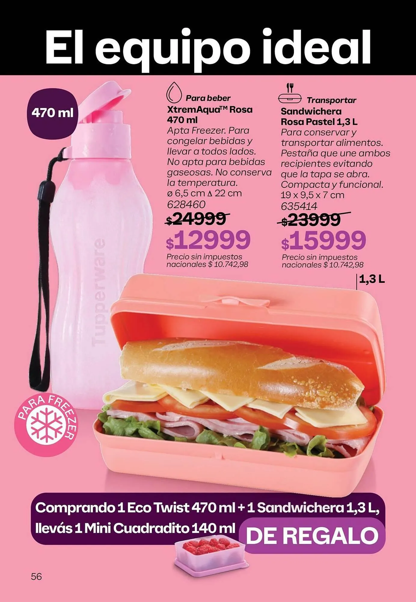 Ofertas de Folleto Tupperware 2 de diciembre al 6 de diciembre 2025 - Página 57 del catálogo