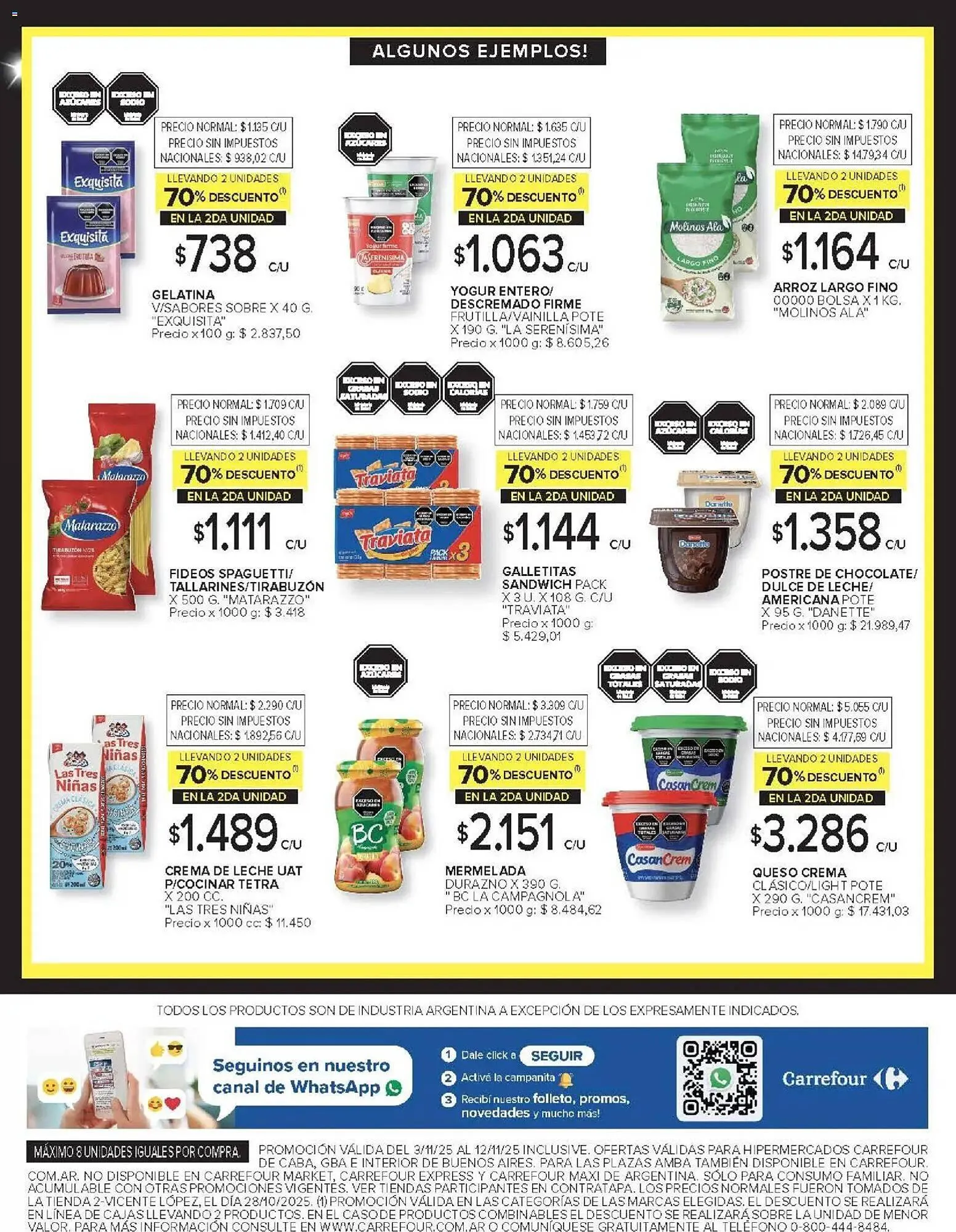 Ofertas de Catálogo Carrefour 3 de noviembre al 12 de noviembre 2025 - Página 6 del catálogo