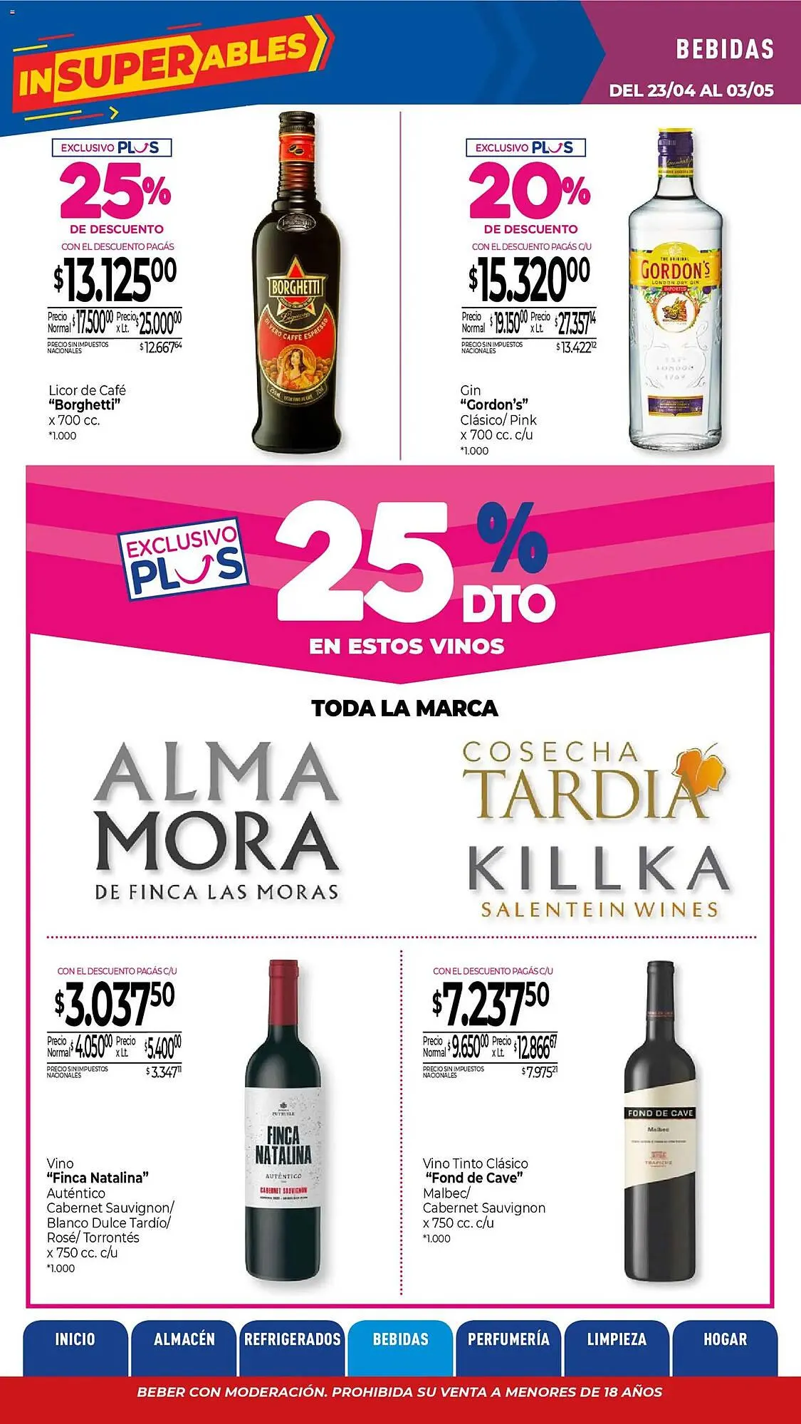 Ofertas de Catálogo La Anonima 23 de abril al 3 de mayo 2026 - Página 24 del catálogo