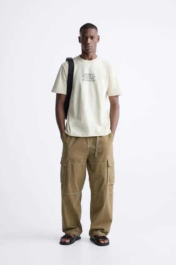 CAMISETA TEXTOS ESTAMPADOS