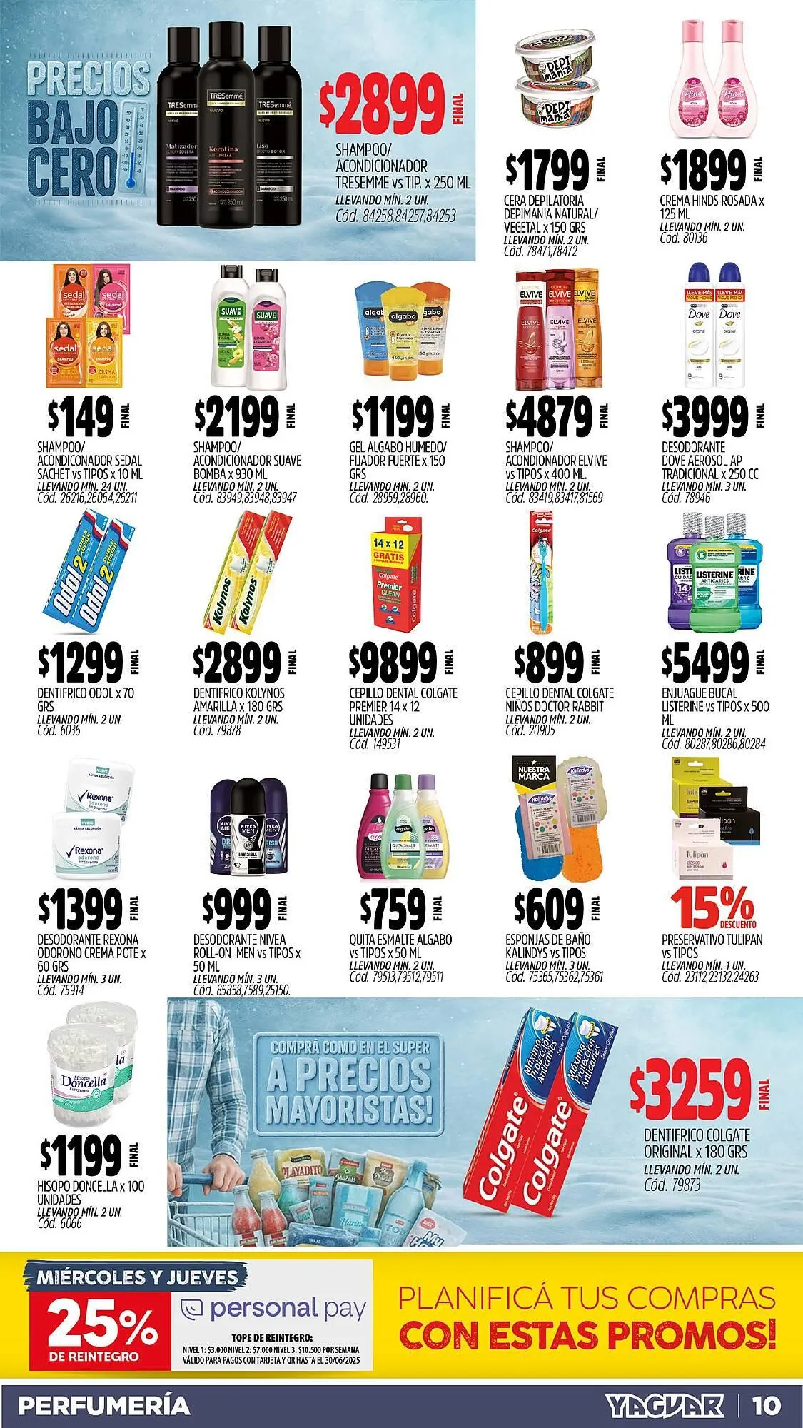 Ofertas de Catálogo Supermercados Yaguar 9 de junio al 16 de junio 2025 - Página 11 del catálogo